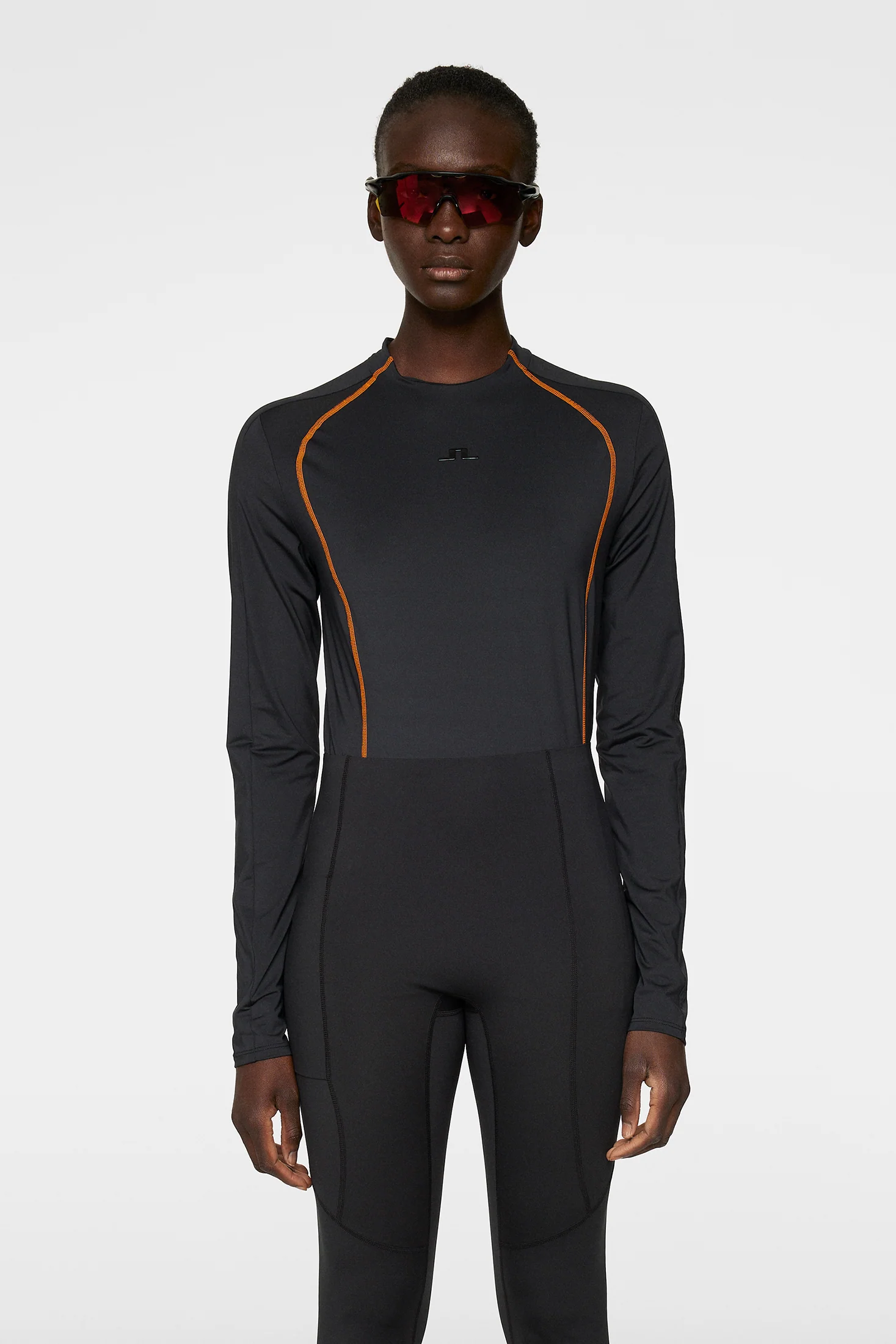 Allien Long Sleeve Top / Black - Image 3