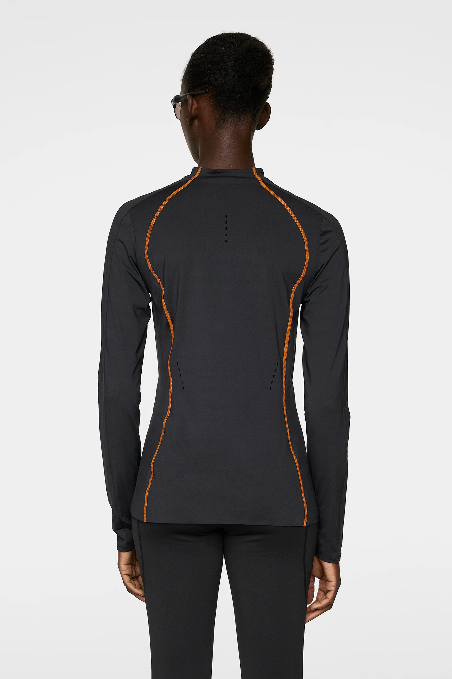 Allien Long Sleeve Top / Black - Image 4