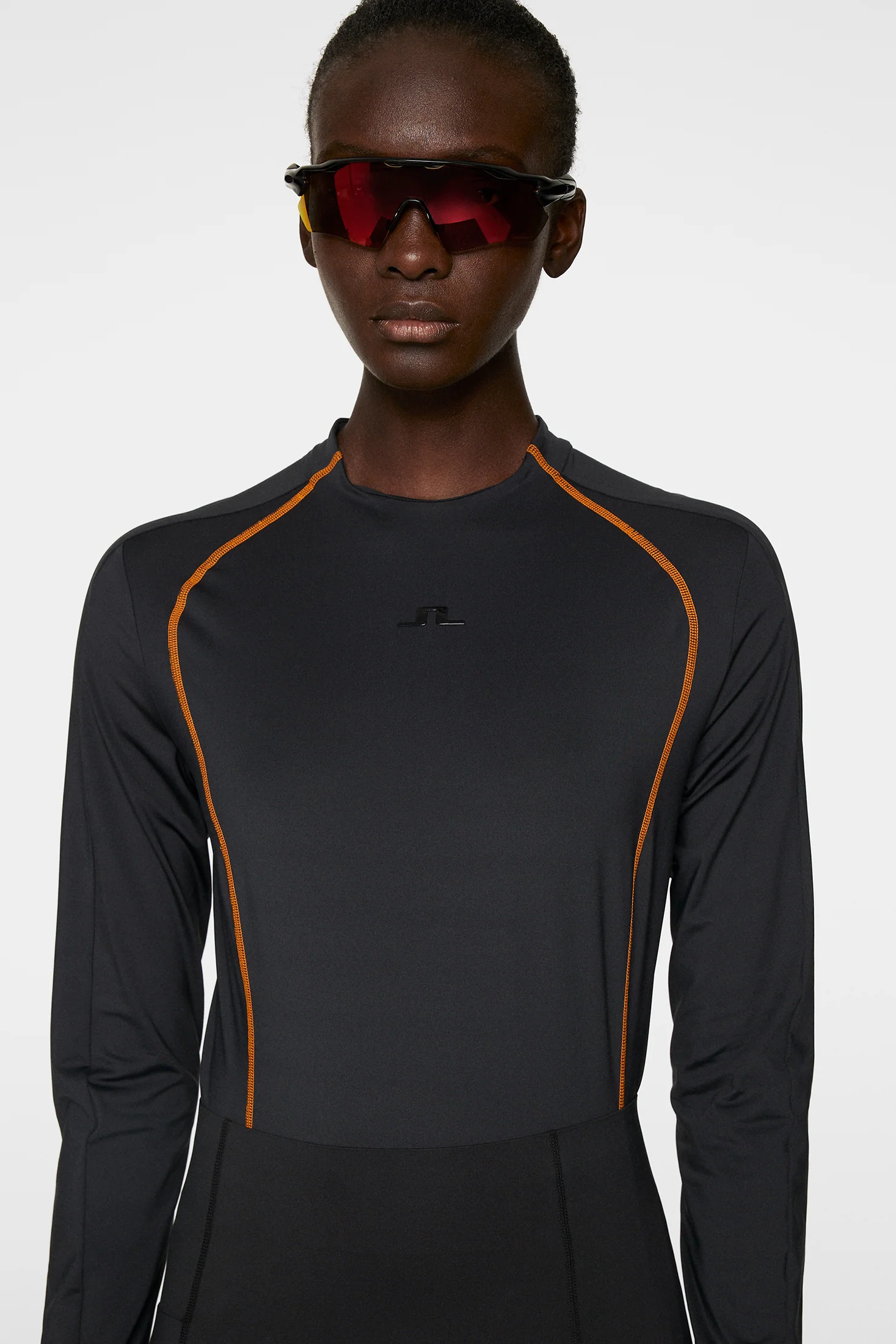 Allien Long Sleeve Top / Black - Image 6