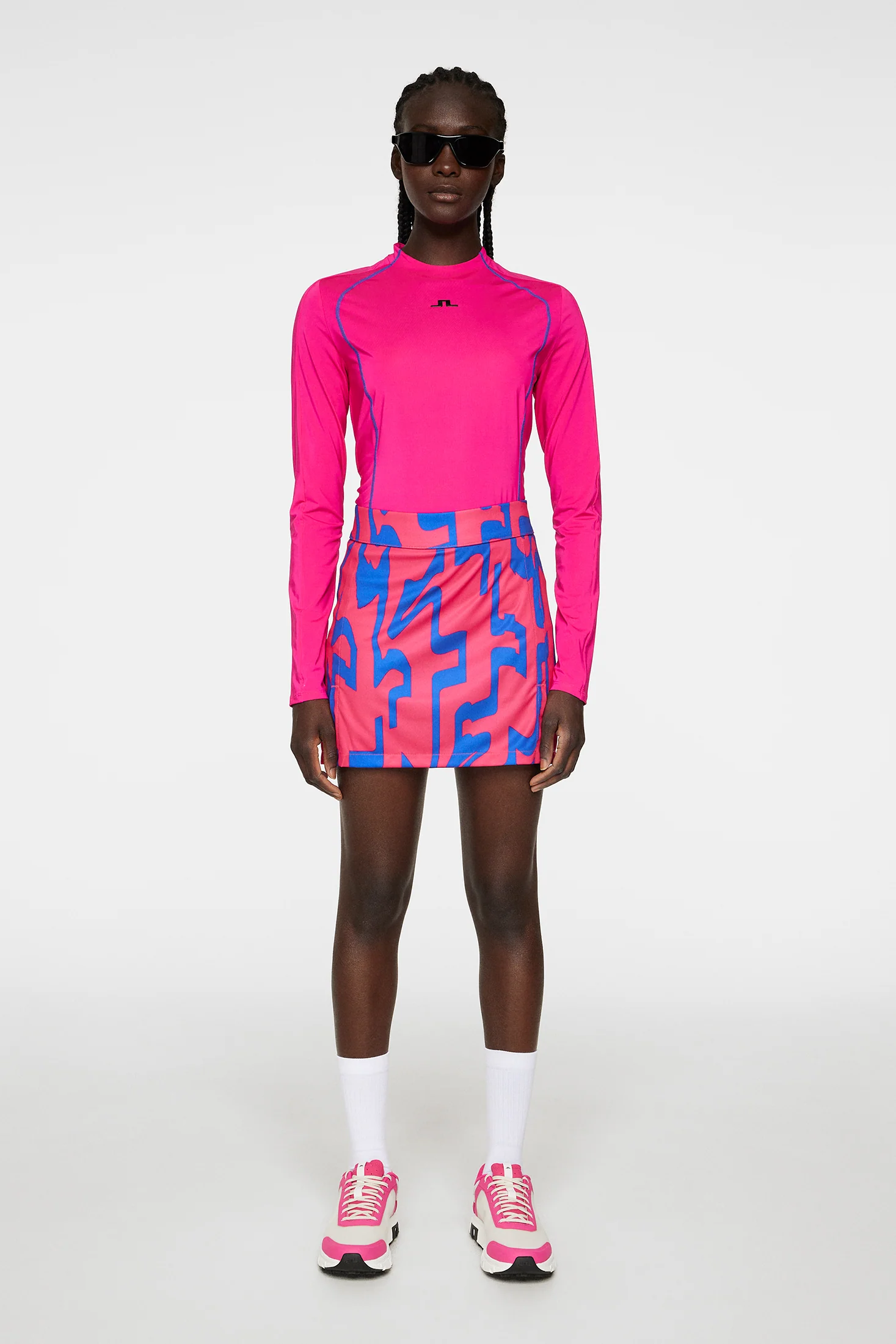 Allien Long Sleeve Top / Pink Peacock - Image 4