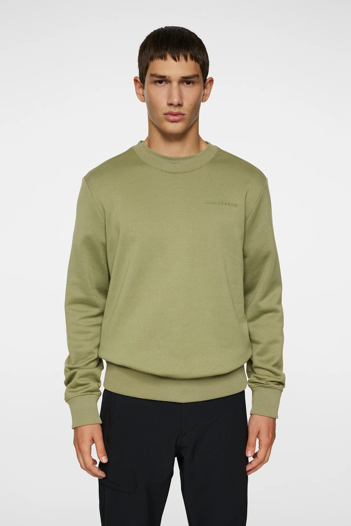 Alpha Crew Neck / Oil Green - Image 2