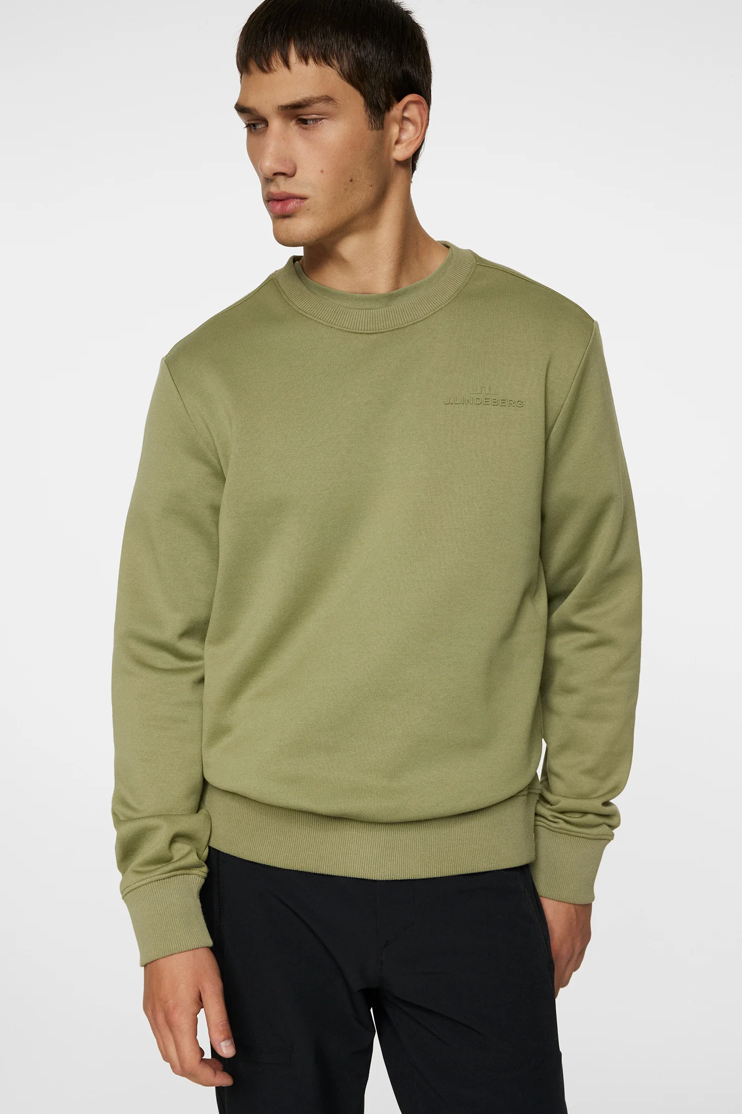 Alpha Crew Neck / Oil Green - Image 5