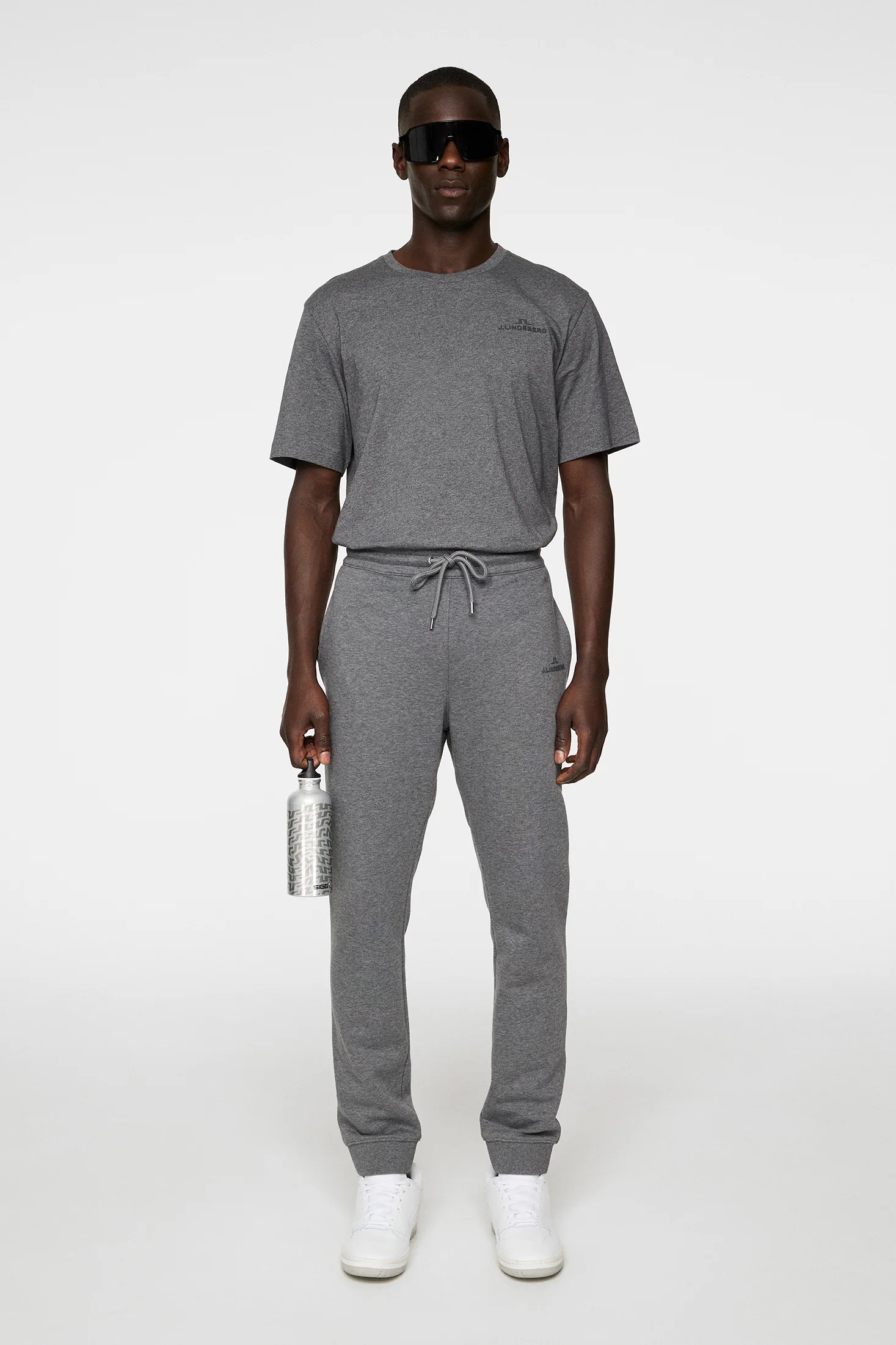 Alpha Sweatpant / Dark Grey Melange - Image 4
