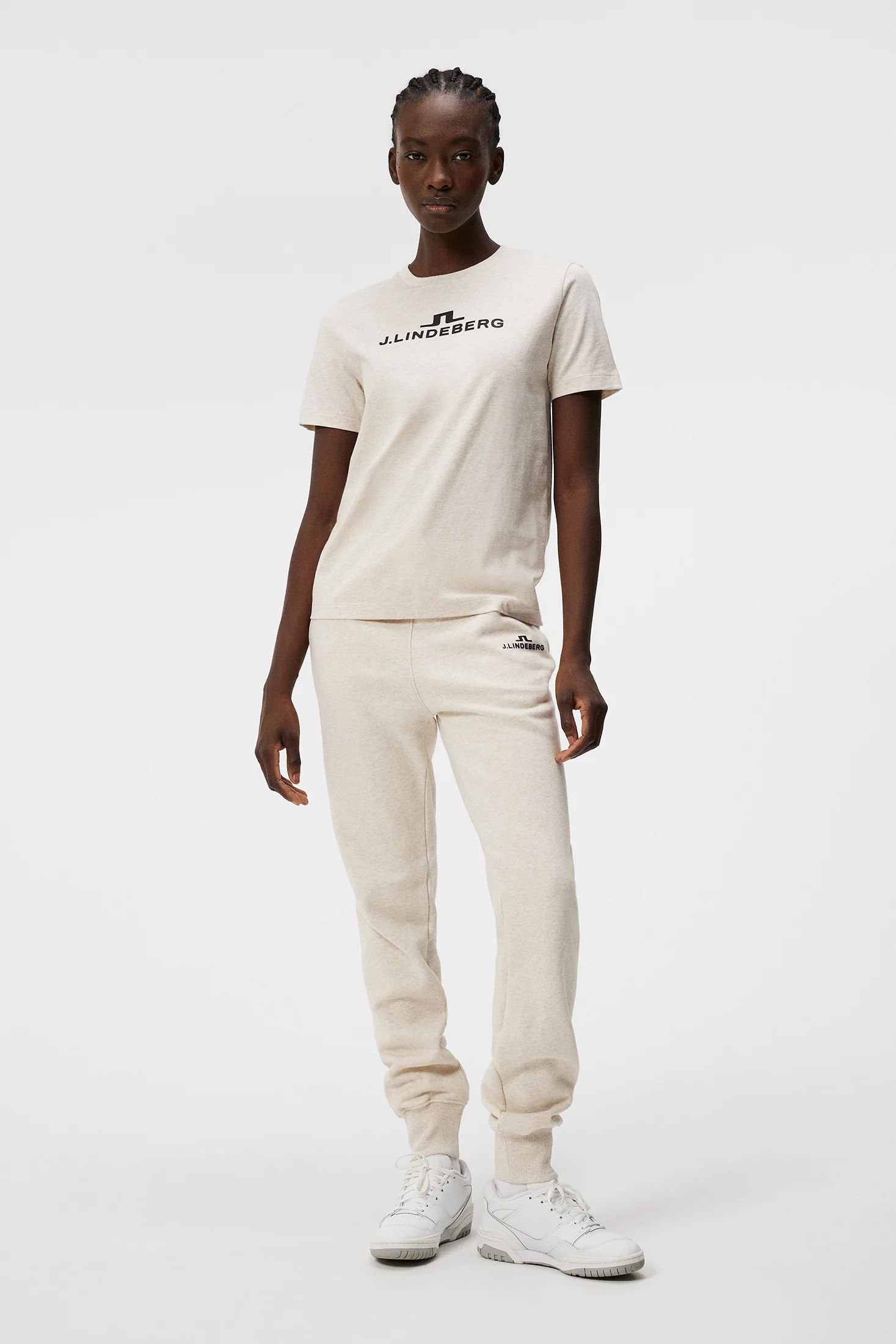 Alpha T-shirt / Beige Melange - Image 4