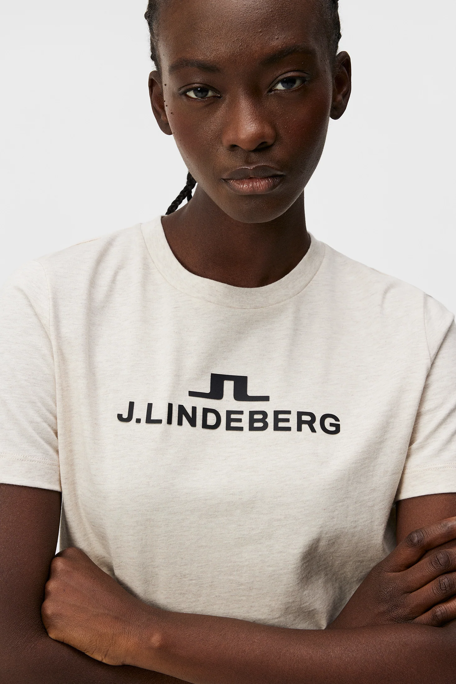 Alpha T-shirt / Beige Melange - Image 6