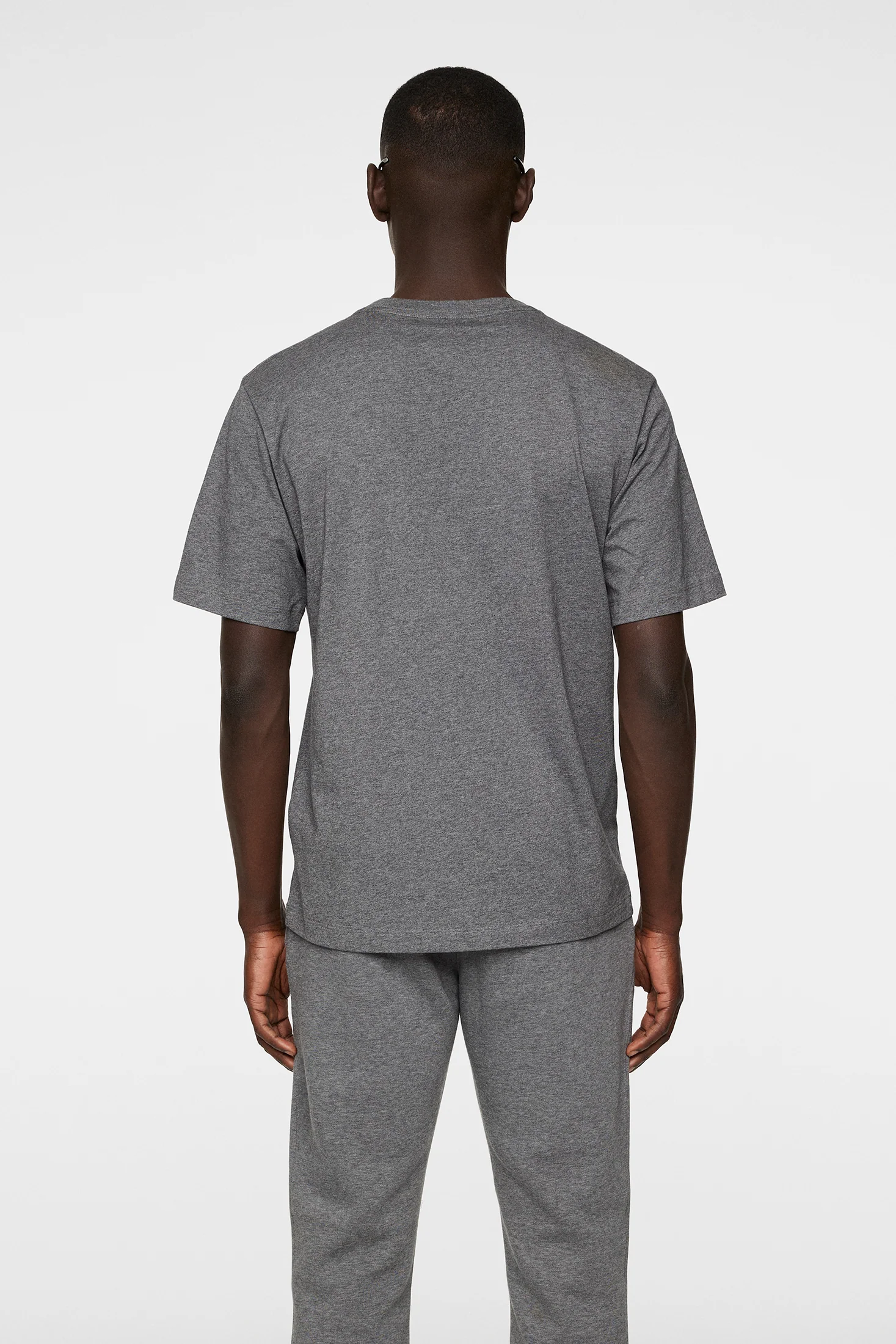 Alpha T-shirt / Dark Grey Melange - Image 3