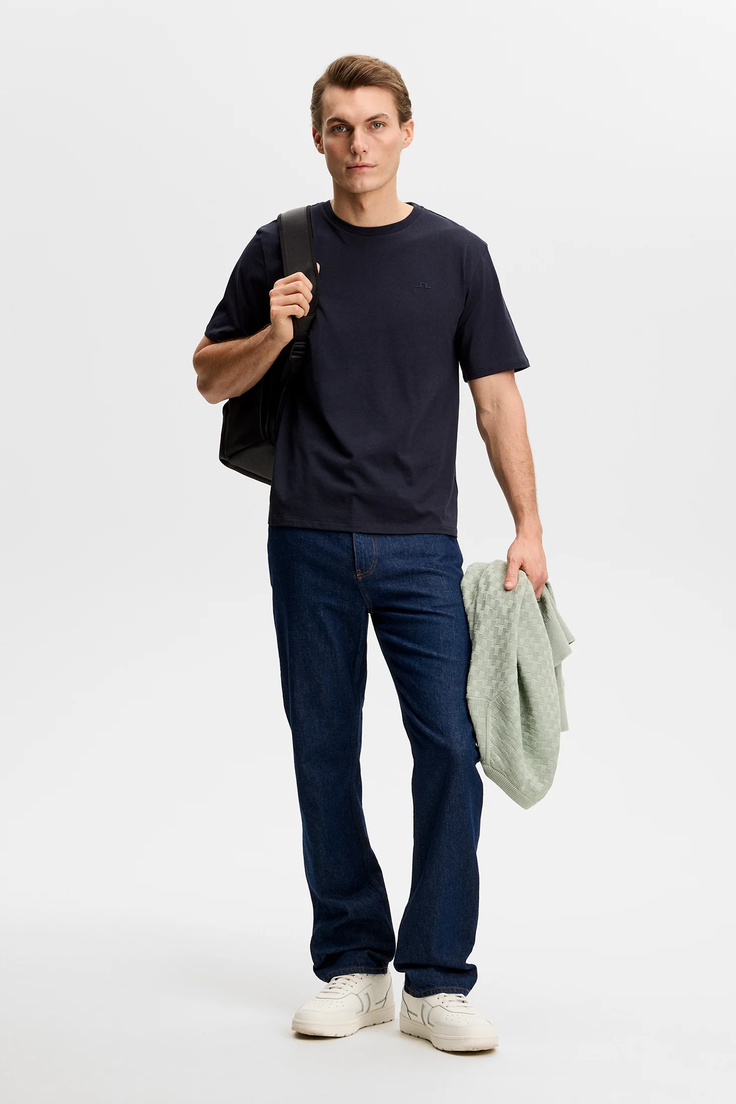 Alpha T-shirt / JL Navy - Image 5