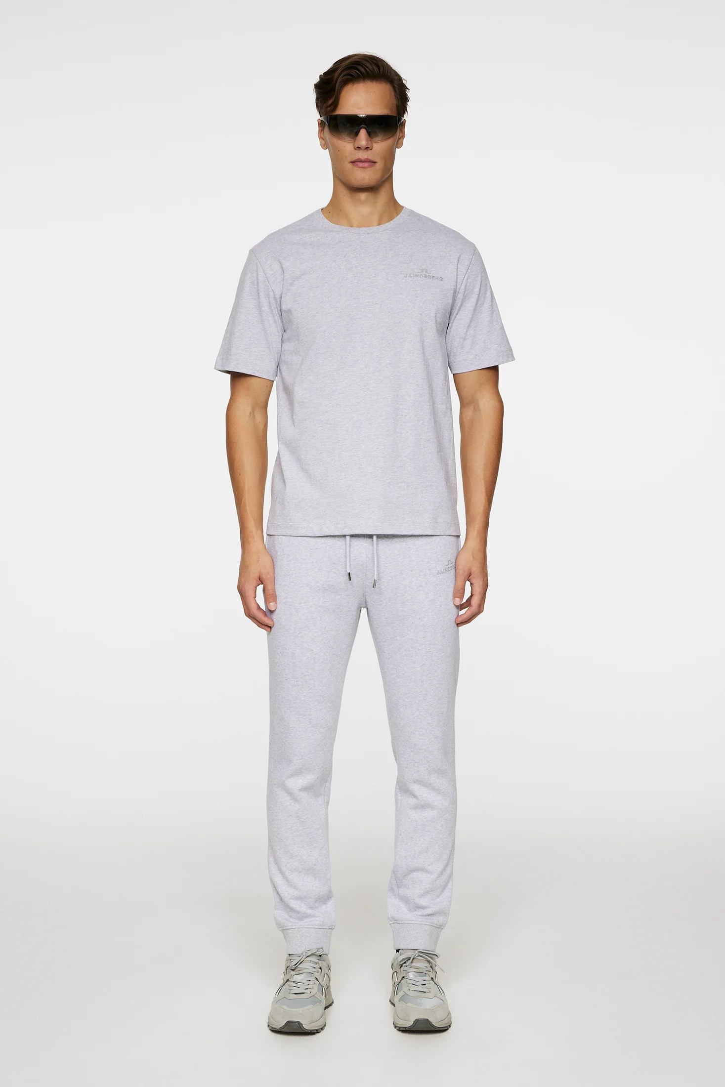 Alpha T-shirt / Light Grey Melange - Image 4