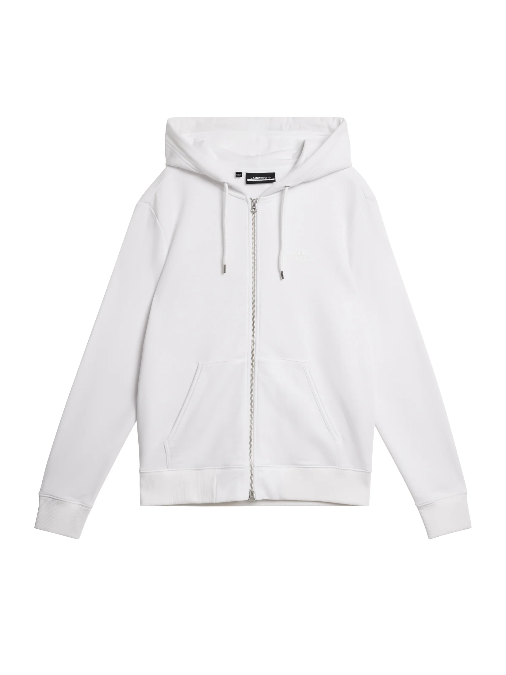 Alpha Zip Hood / White
