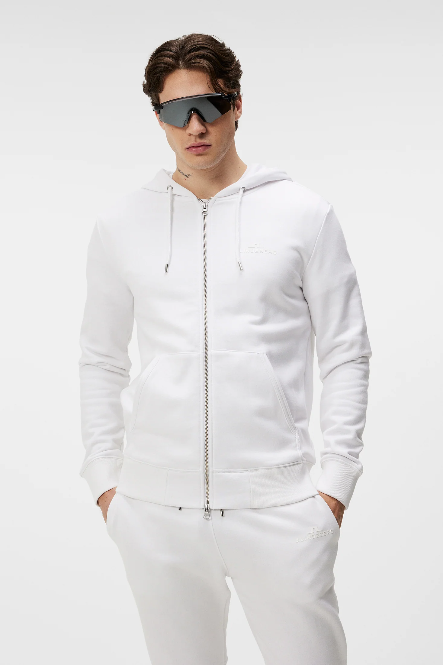 Alpha Zip Hood / White - Image 2