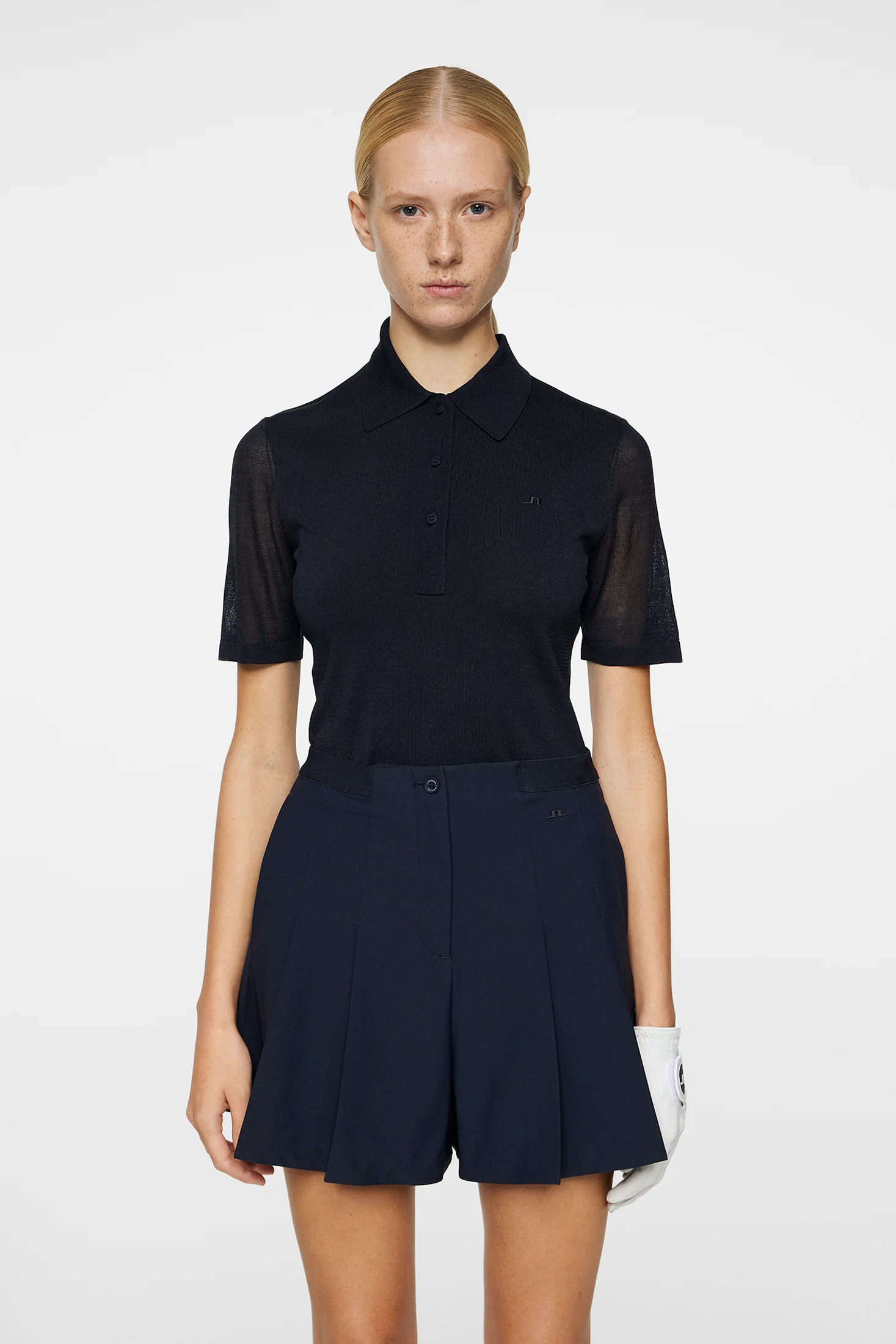 Amandine Knitted Polo / JL Navy - Image 2