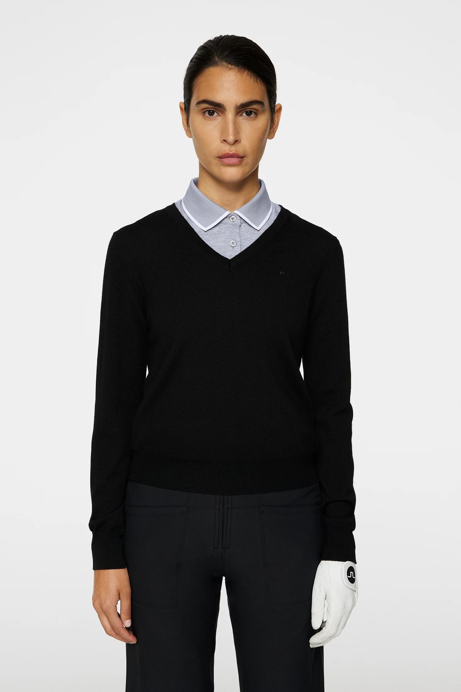 Amaya Knitted Sweater / Black - Image 2