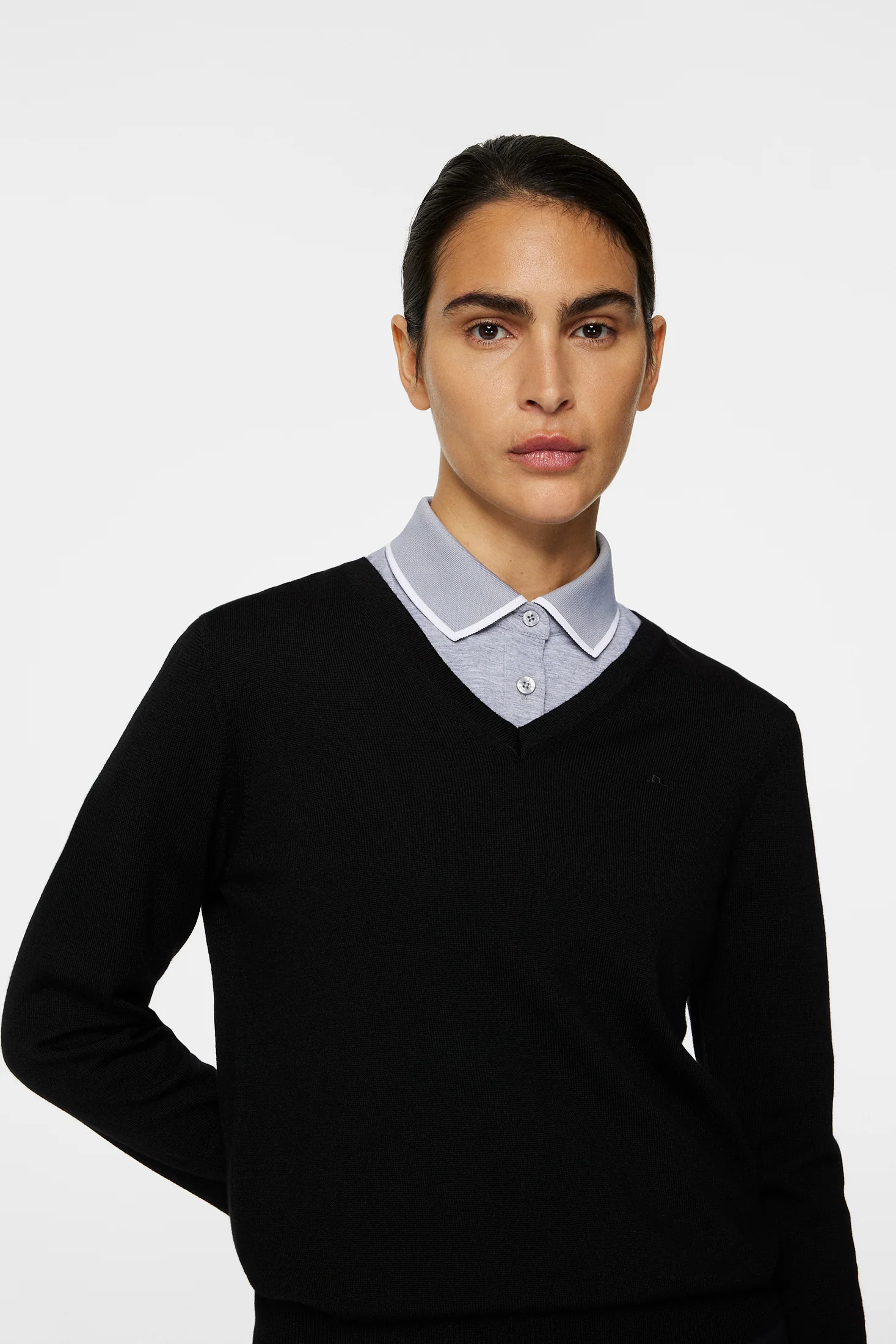 Amaya Knitted Sweater / Black - Image 5