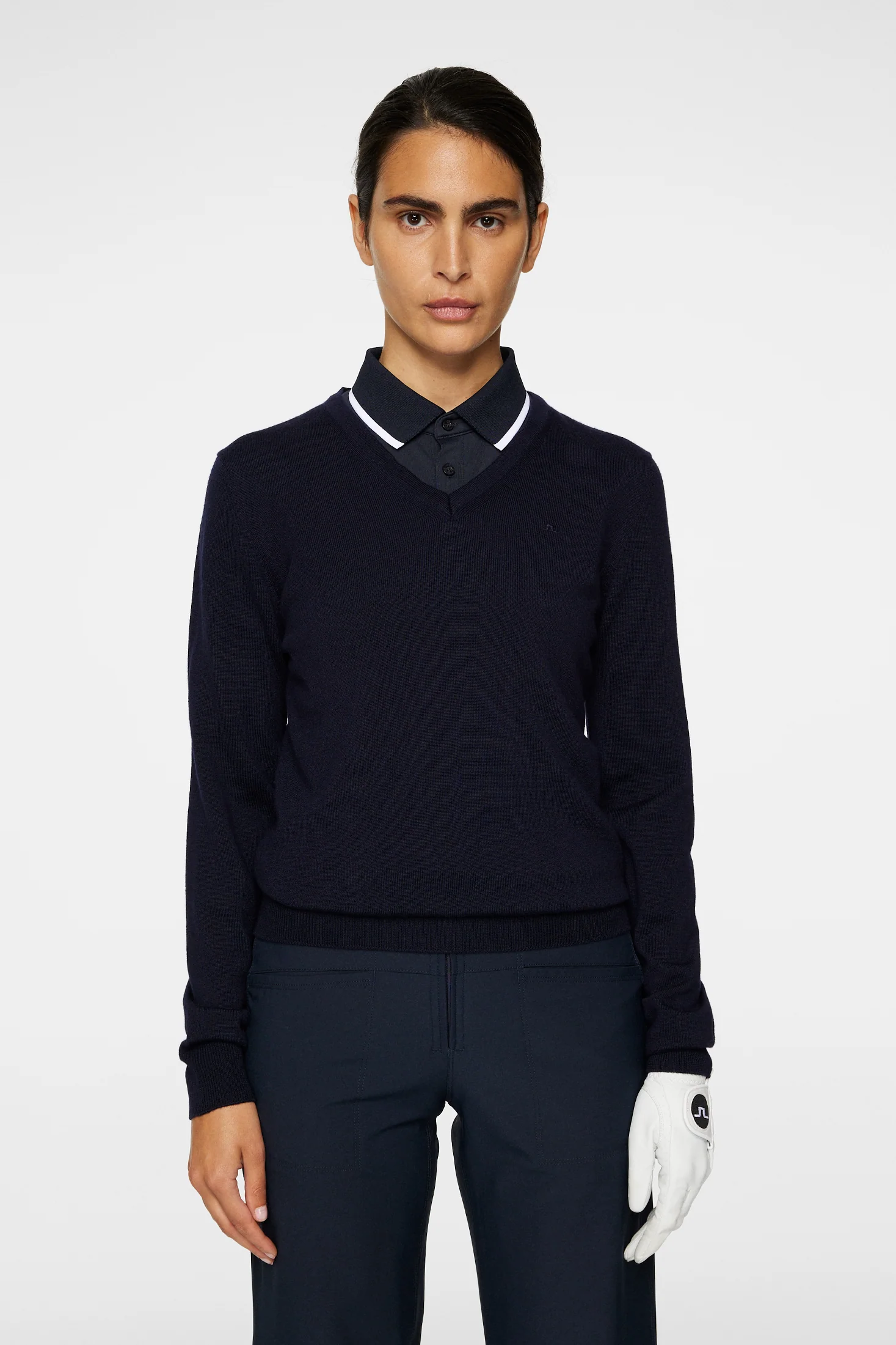 Amaya Knitted Sweater / JL Navy - Image 2