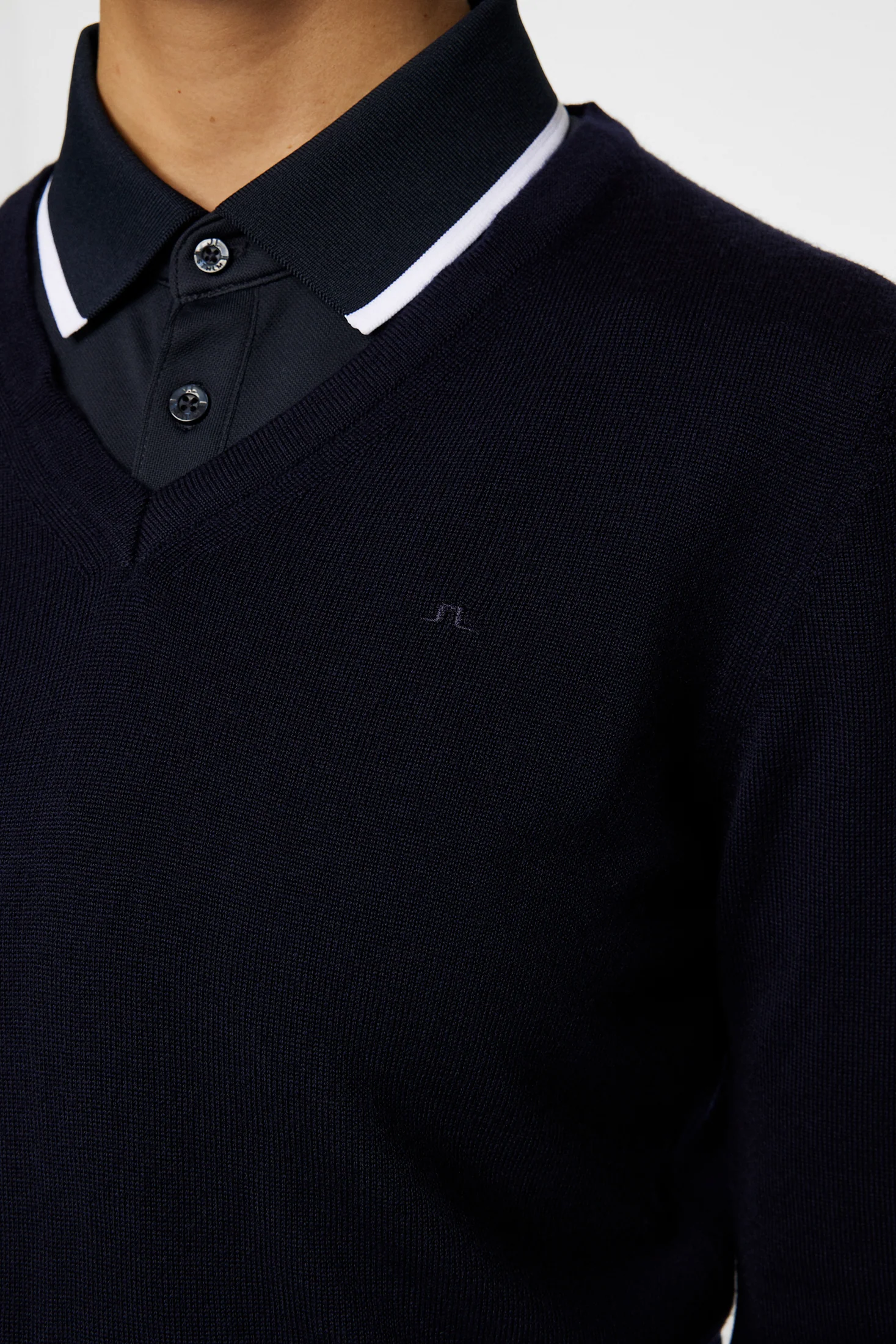 Amaya Knitted Sweater / JL Navy - Image 6