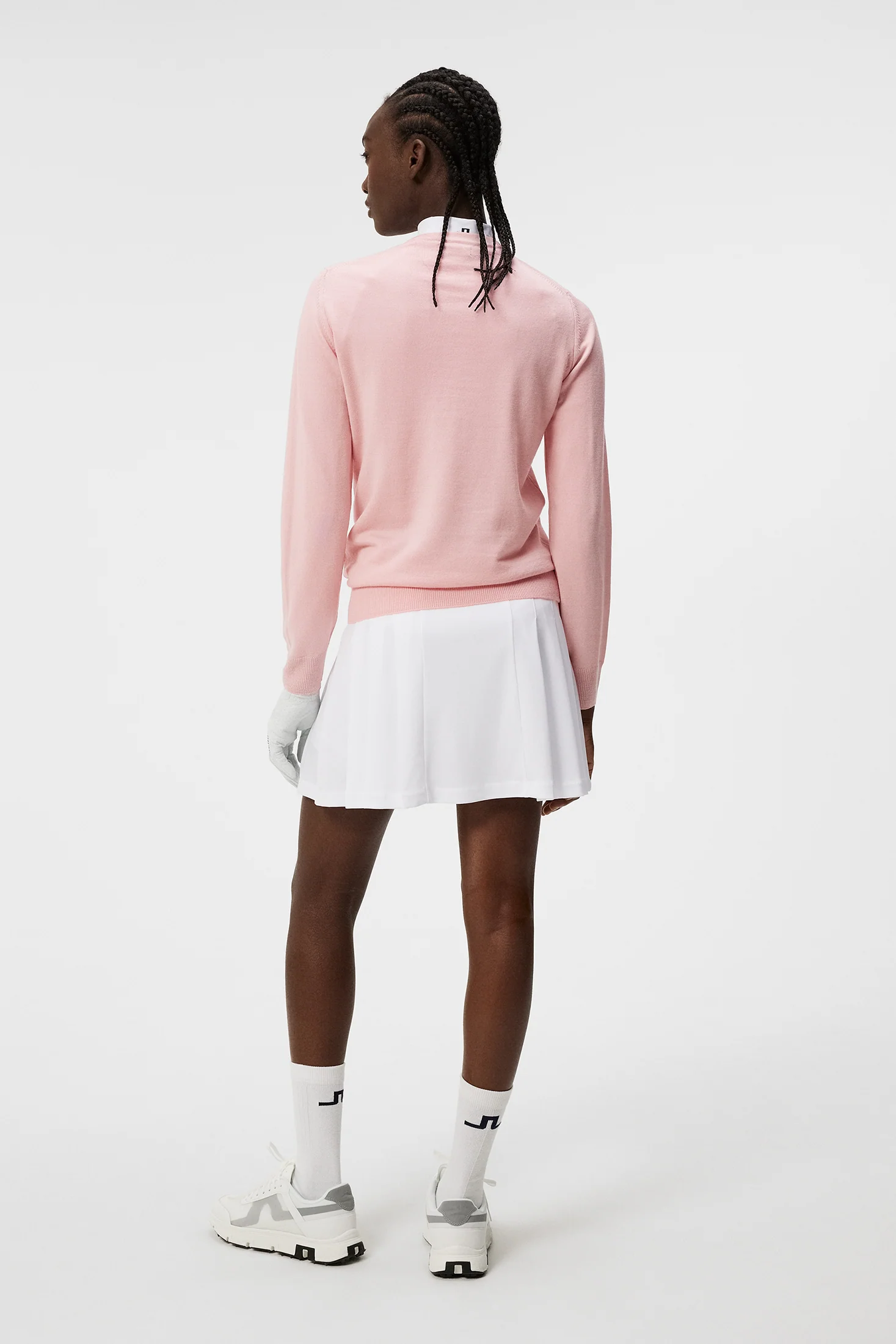 Amaya Knitted Sweater / Powder Pink - Image 3