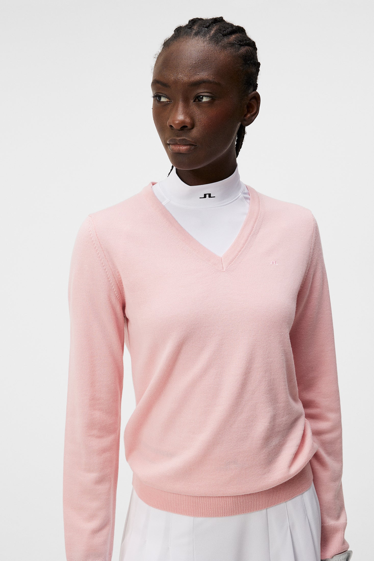 Amaya Knitted Sweater / Powder Pink - Image 5
