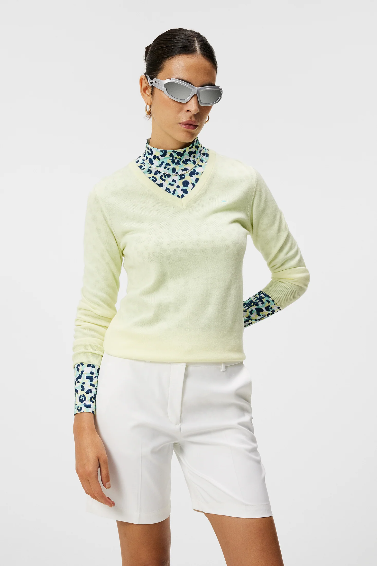 Amaya Knitted Sweater / Wax Yellow - Image 2