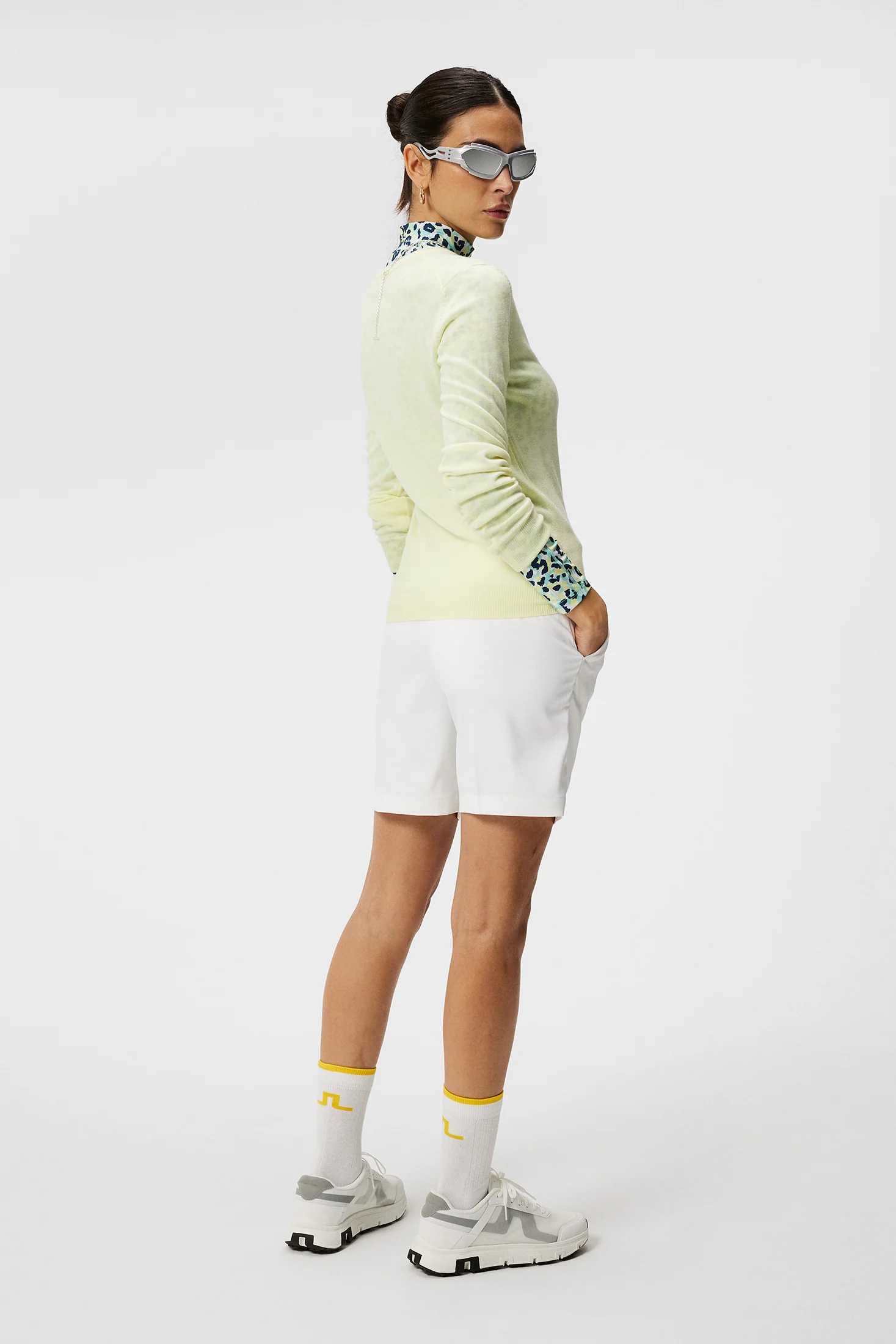 Amaya Knitted Sweater / Wax Yellow - Image 3