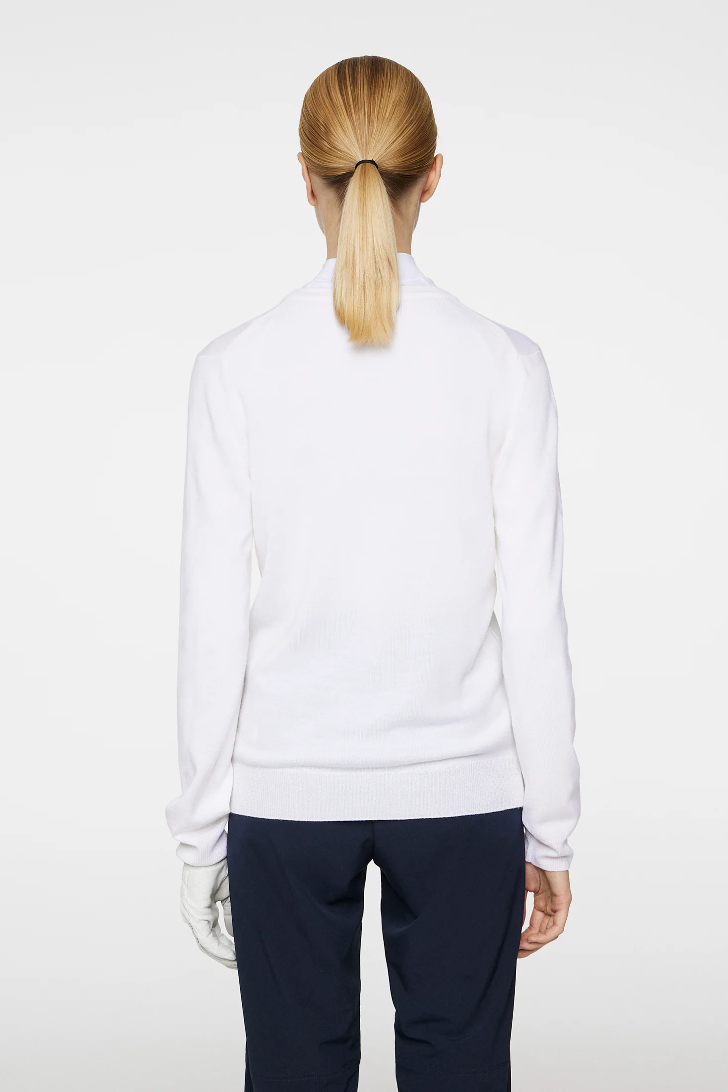 Amaya Knitted Sweater / White - Image 3