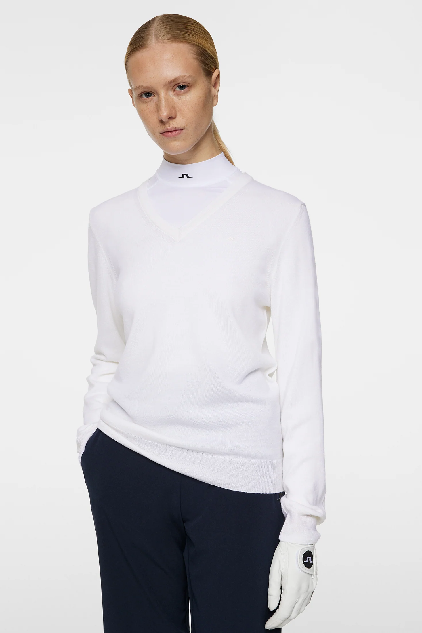 Amaya Knitted Sweater / White - Image 5
