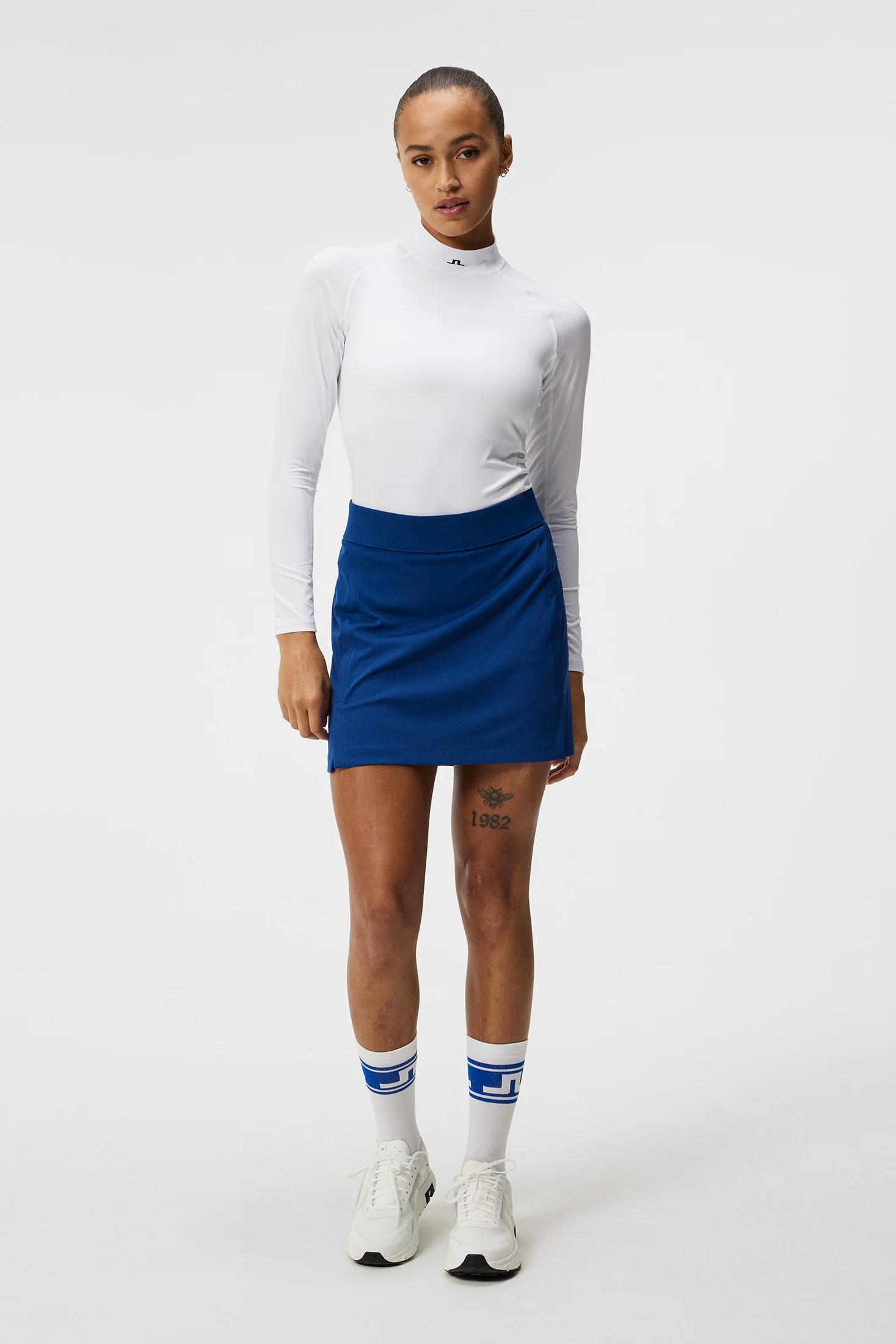 Amelie Mid Skirt / Estate Blue - Image 4