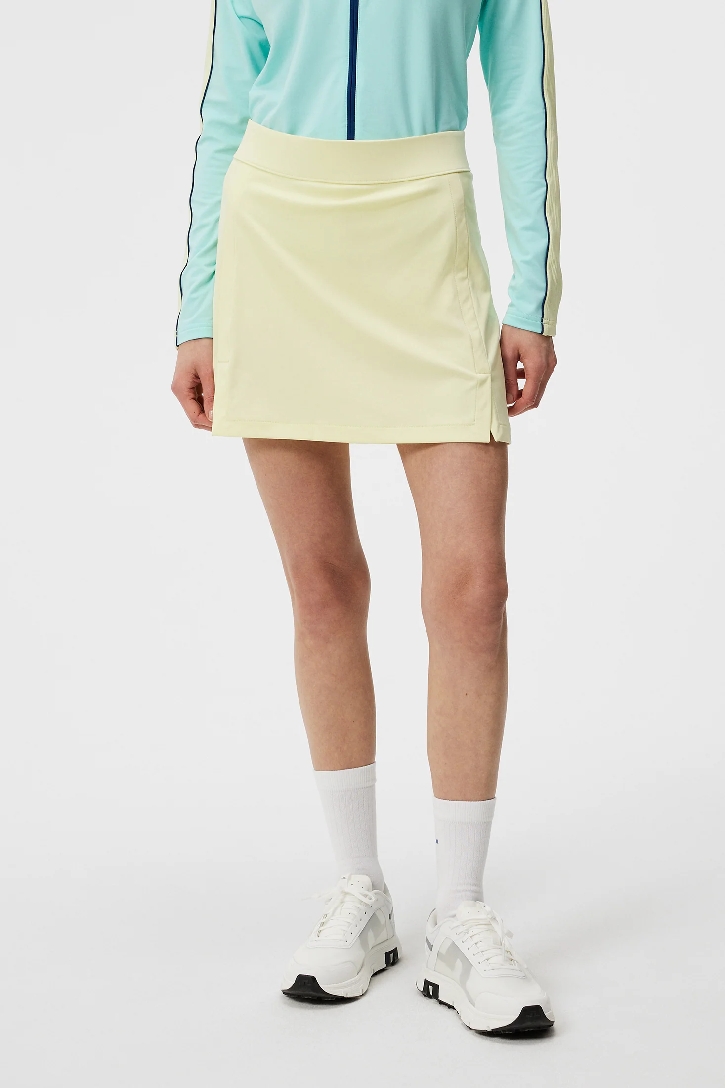 Amelie Mid Skirt / Wax Yellow - Image 2
