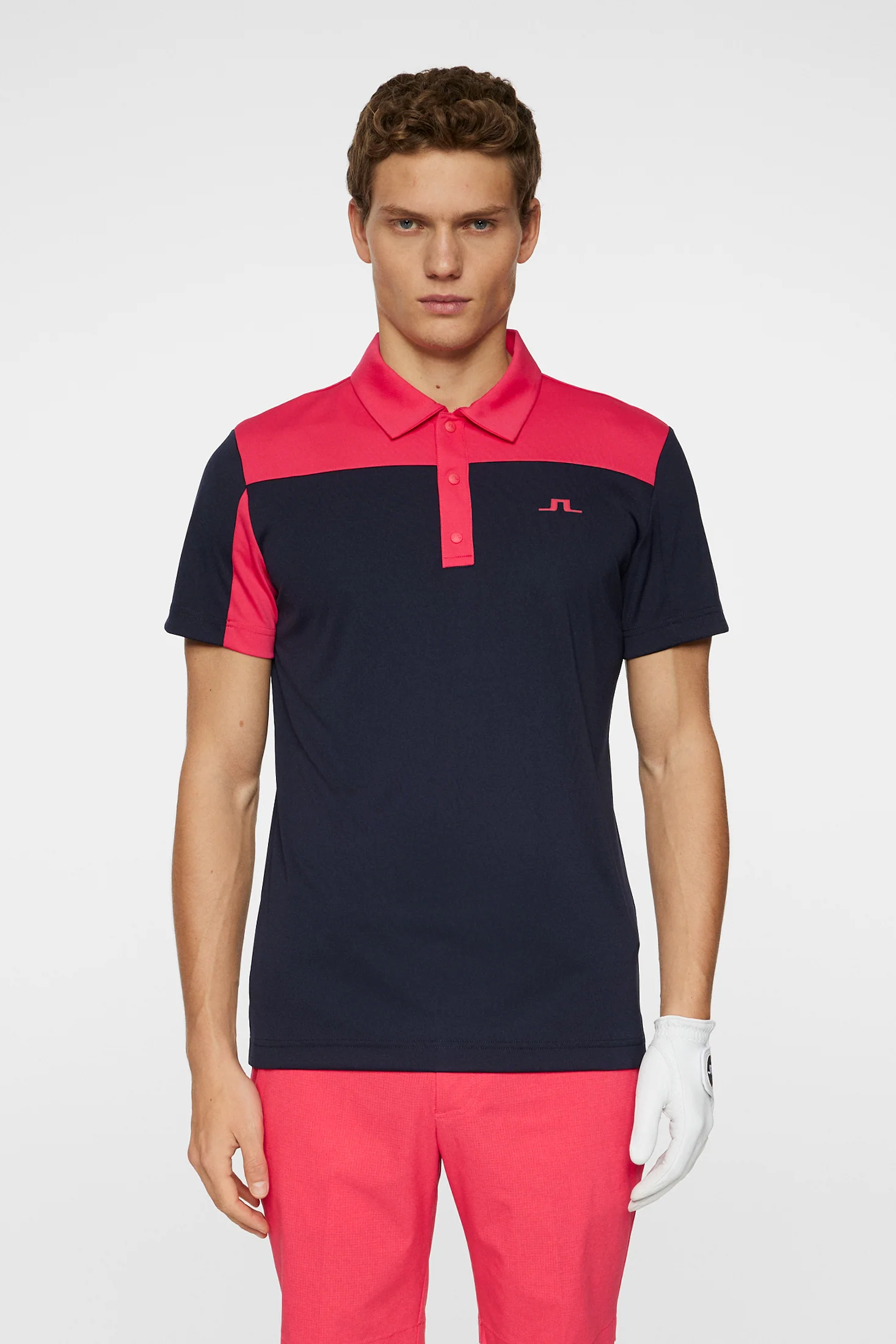 Anders Slim Fit Polo / Azalea - Image 2