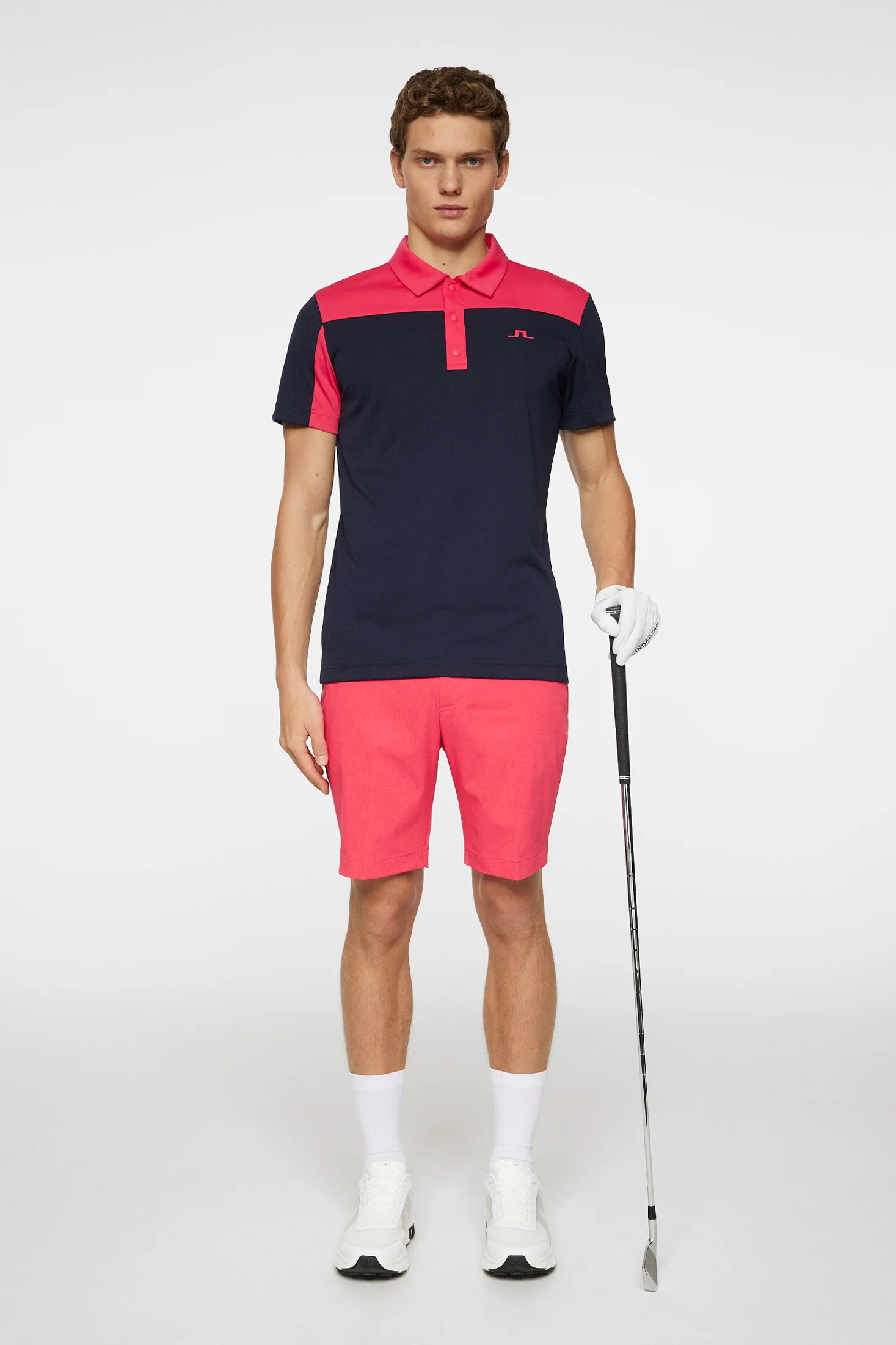 Anders Slim Fit Polo / Azalea - Image 4