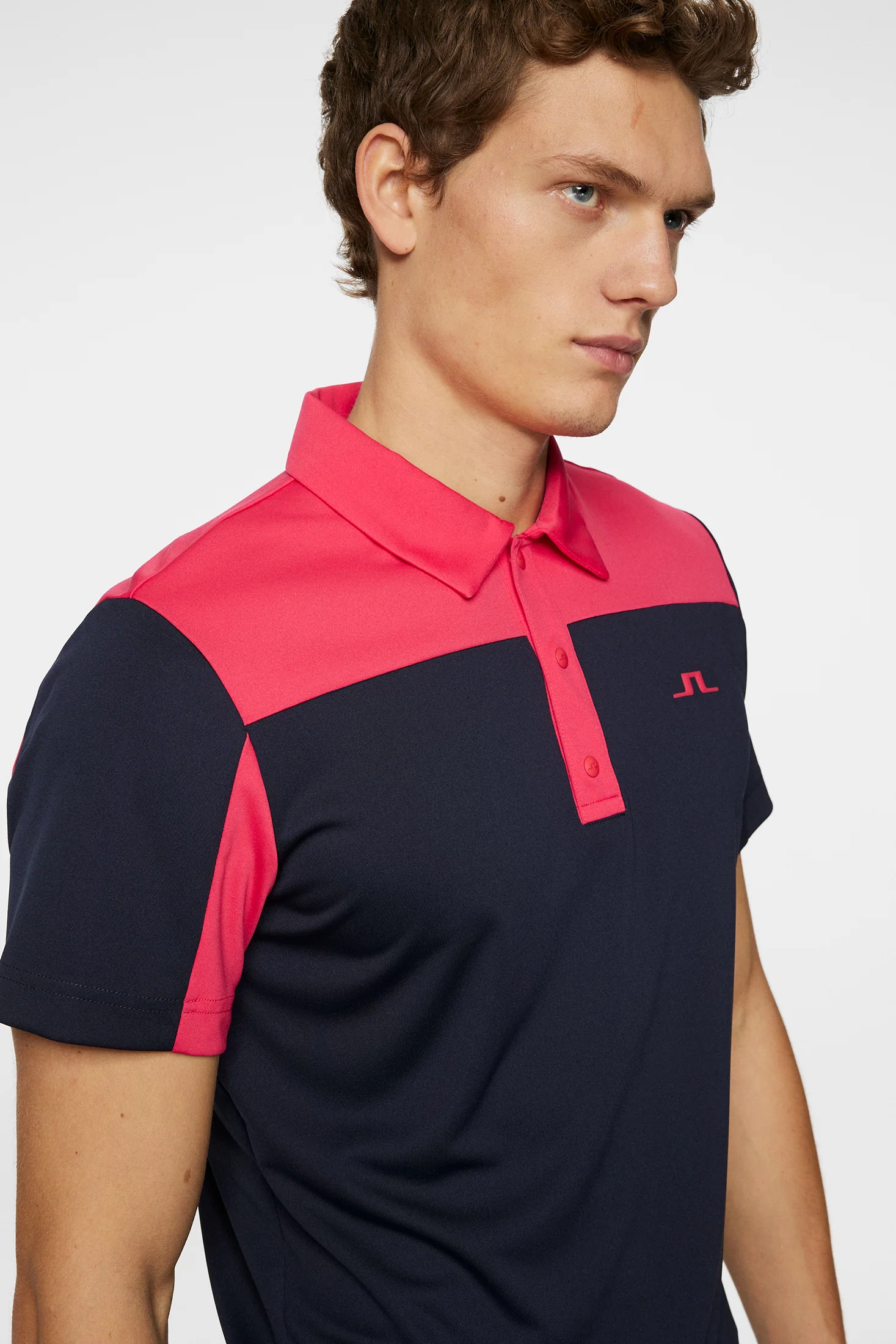 Anders Slim Fit Polo / Azalea - Image 5