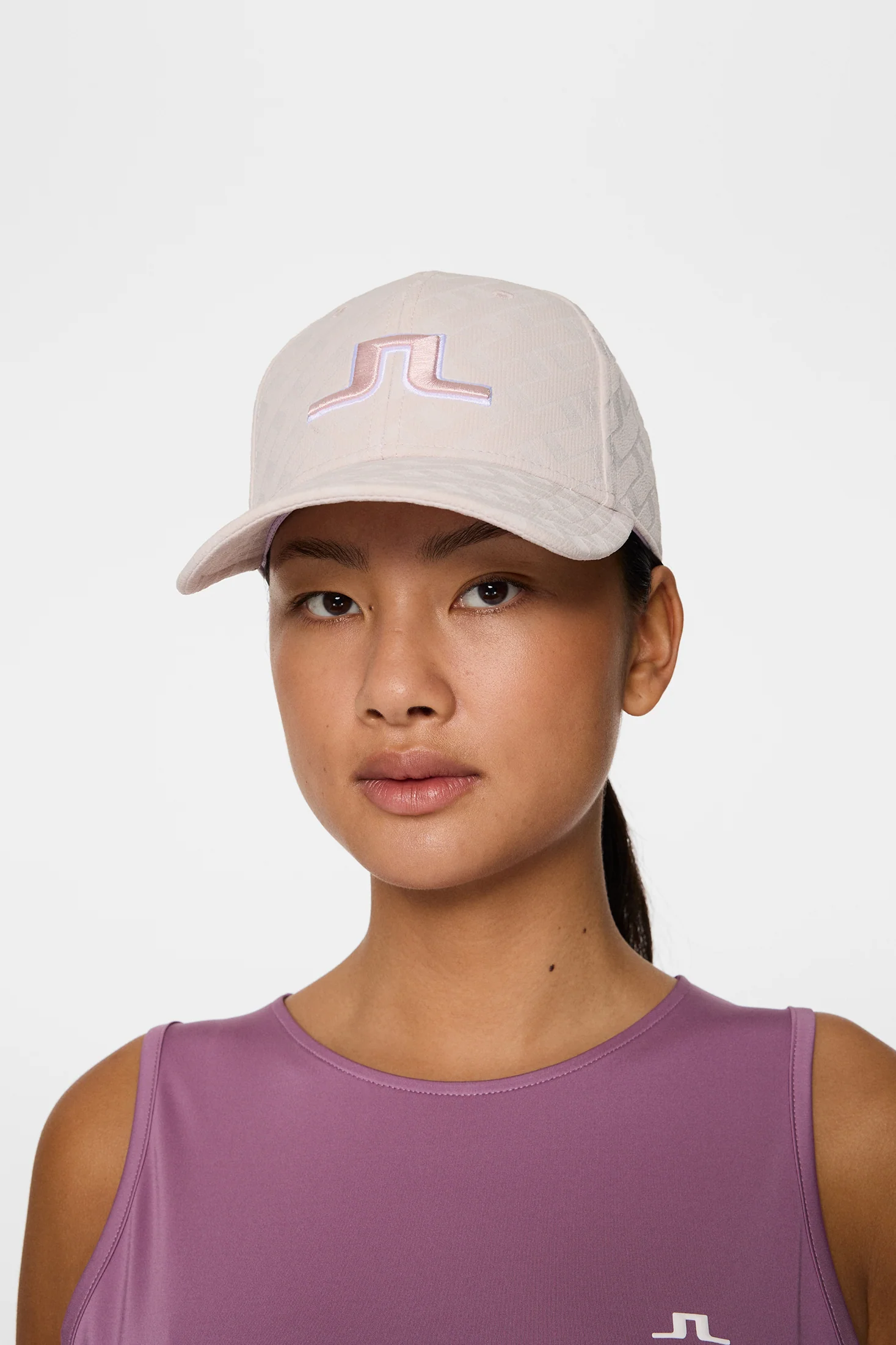 Anga Jacquard Cap / Tour Geo Jacquard Grey Lilac M - Image 3