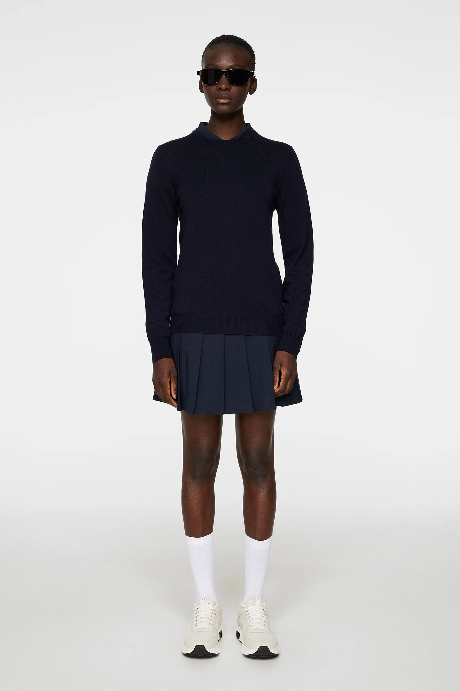 Aria Knitted Sweater / JL Navy - Image 4