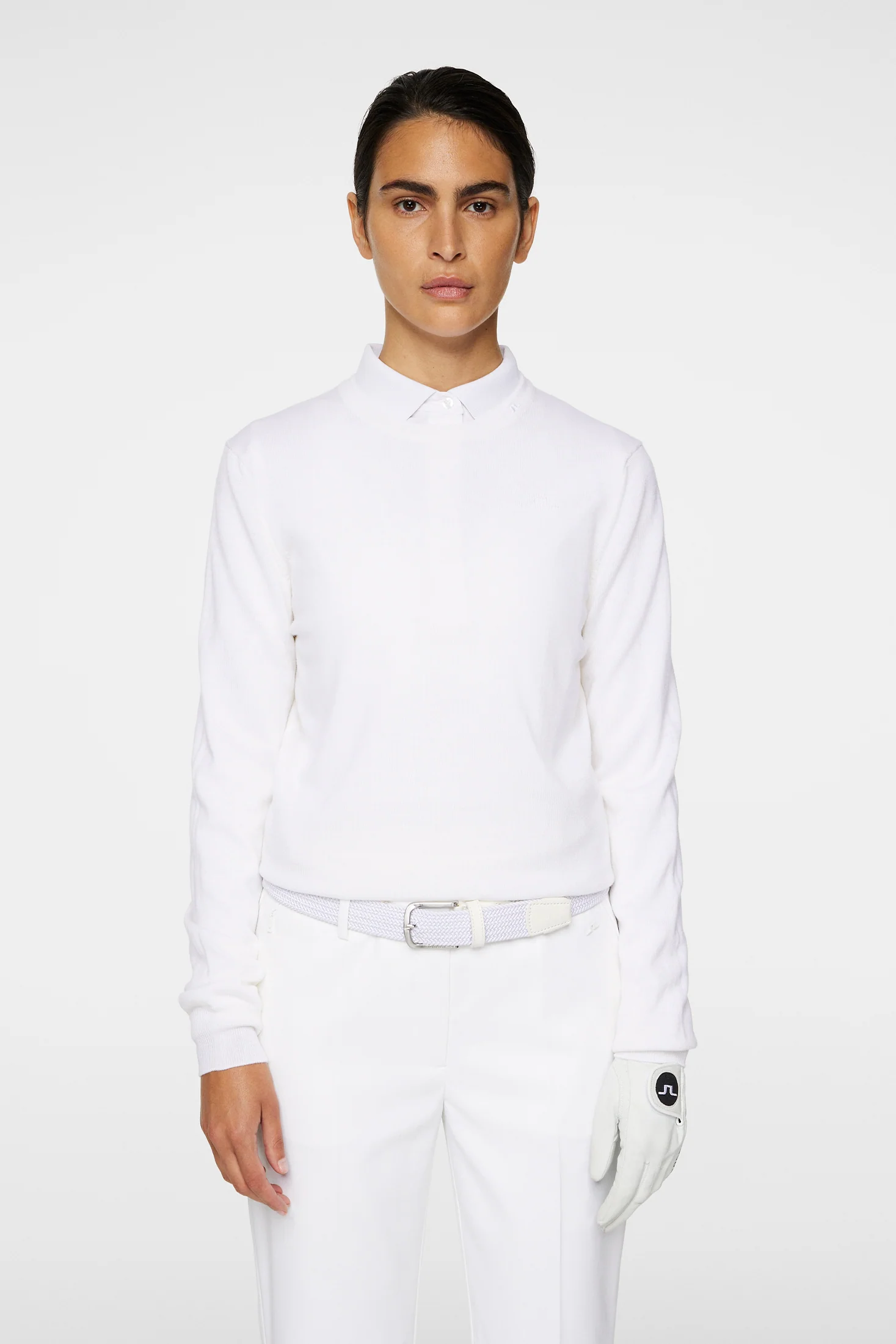 Aria Knitted Sweater / White - Image 2
