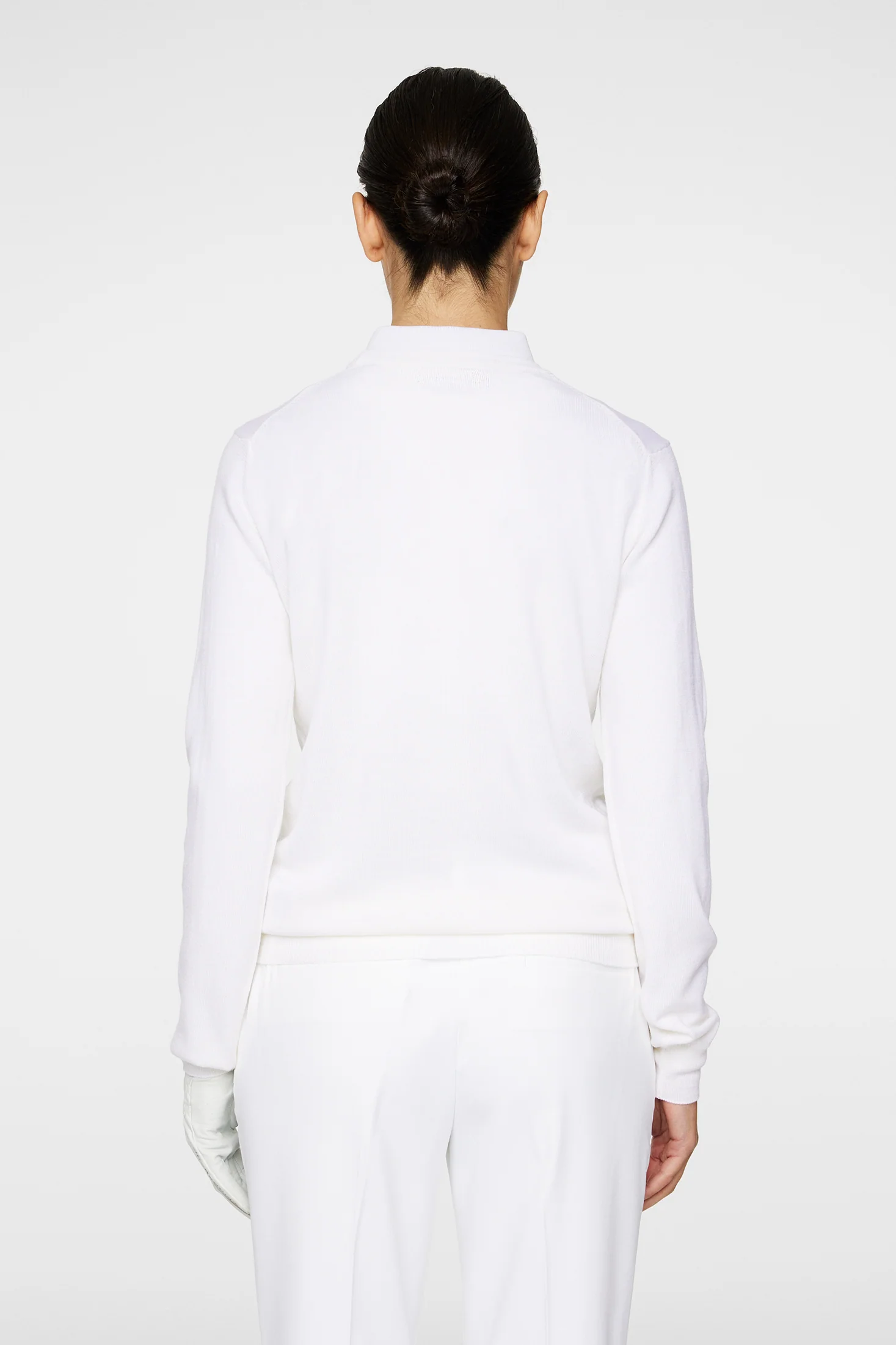 Aria Knitted Sweater / White - Image 3