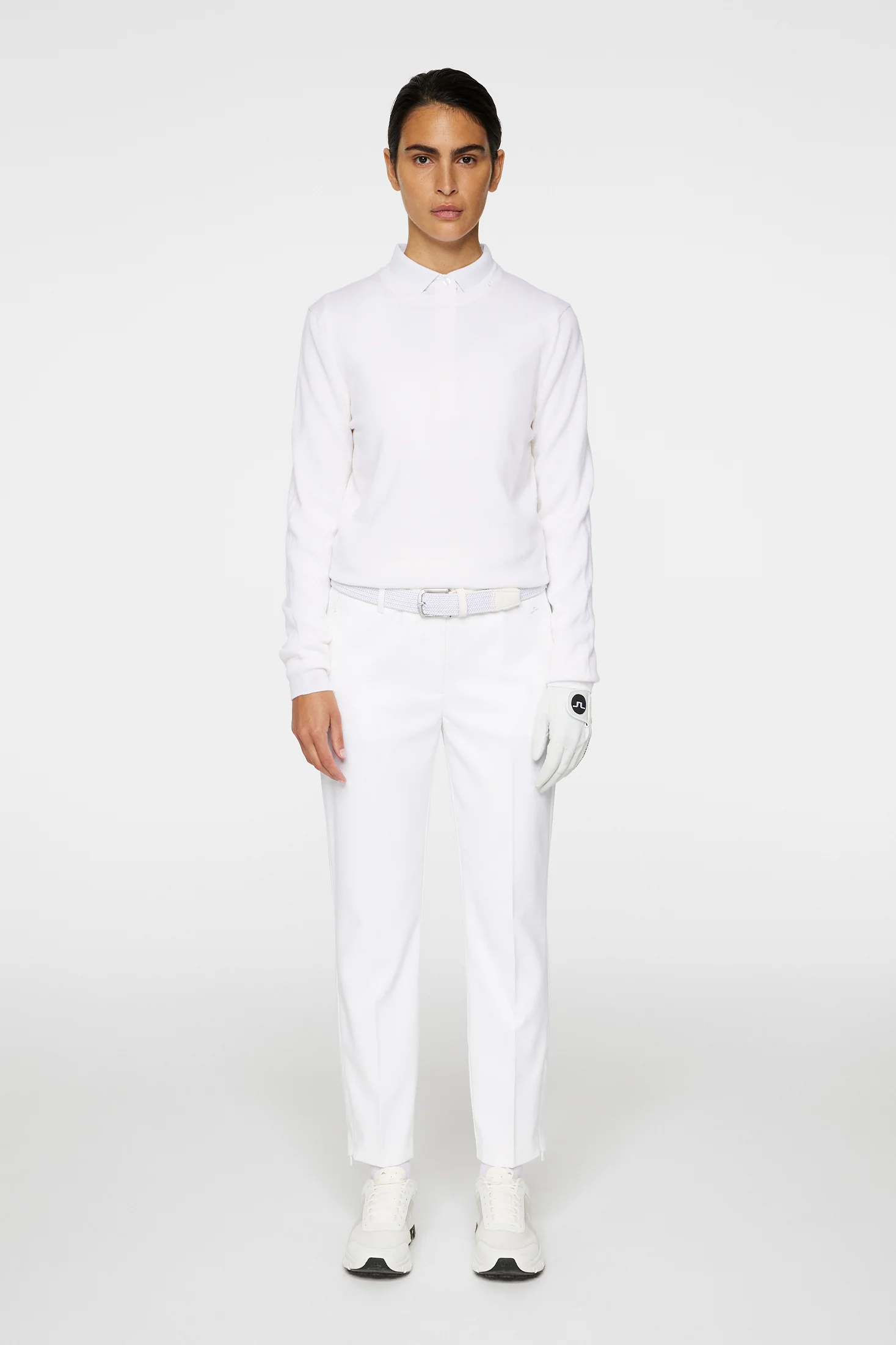 Aria Knitted Sweater / White - Image 4