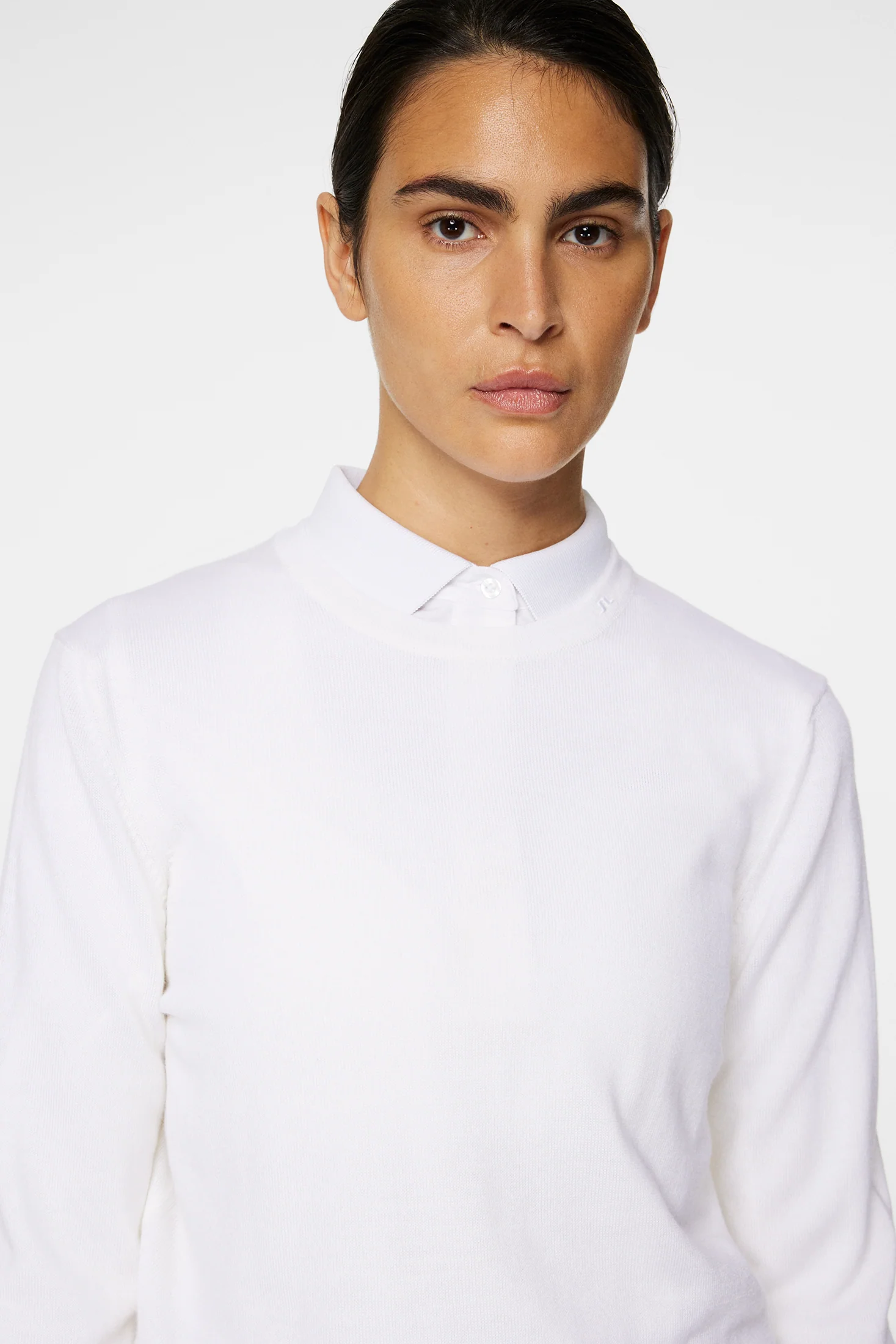 Aria Knitted Sweater / White - Image 5