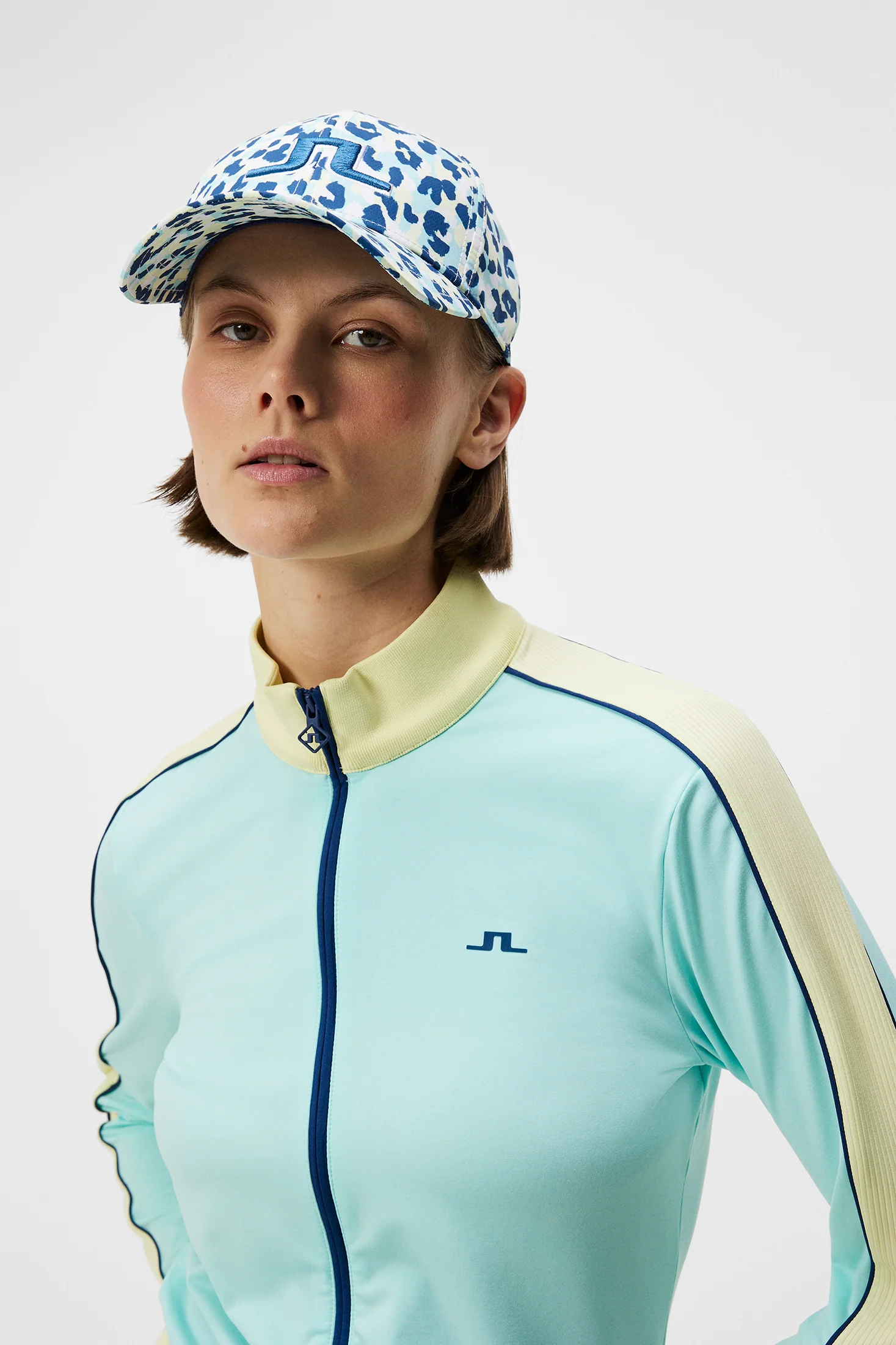 Arlene Cap / Leopard Aruba Blue - Image 3