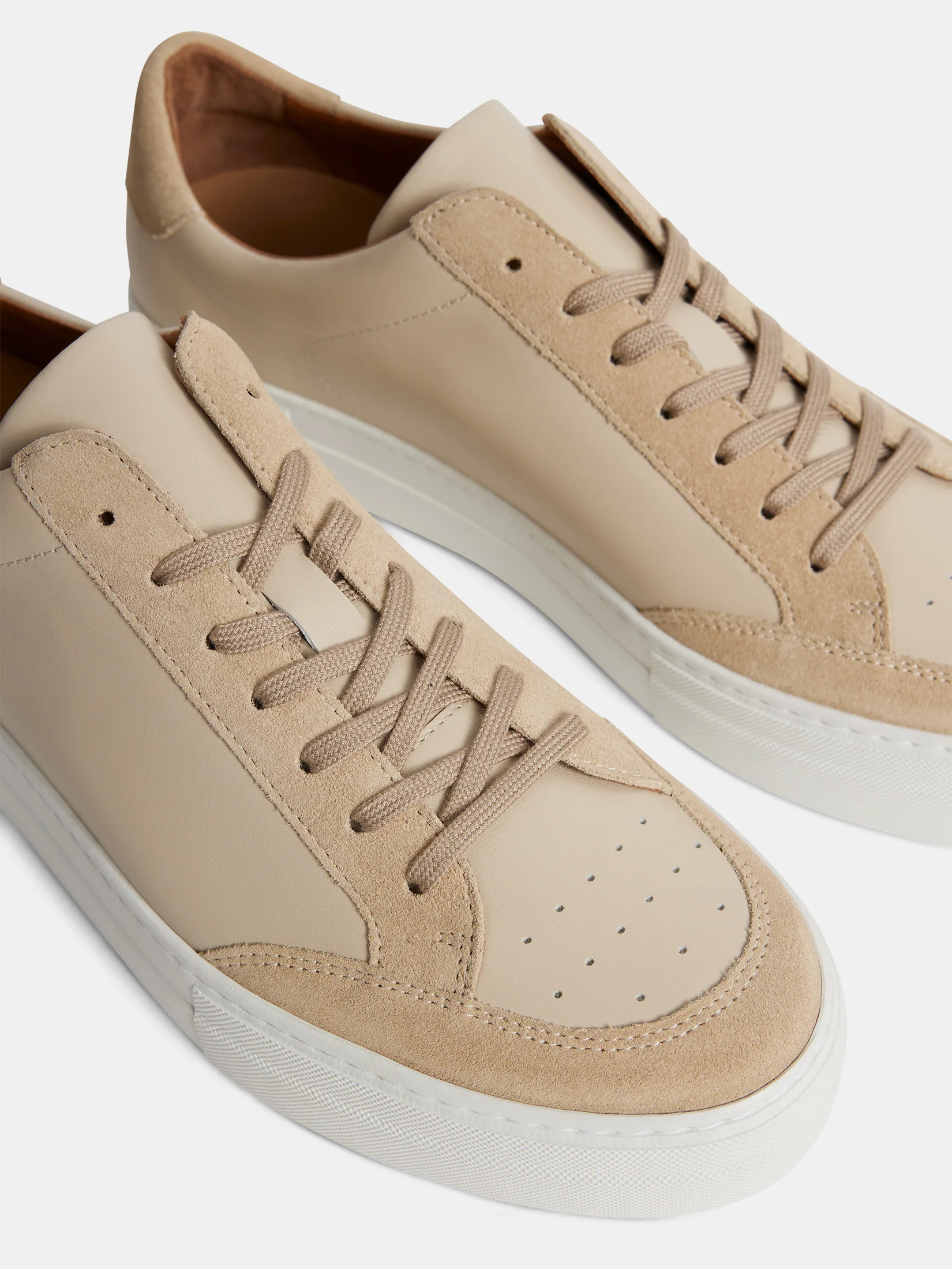 Art Signature Leather Sneaker / Batique Khaki - Image 4