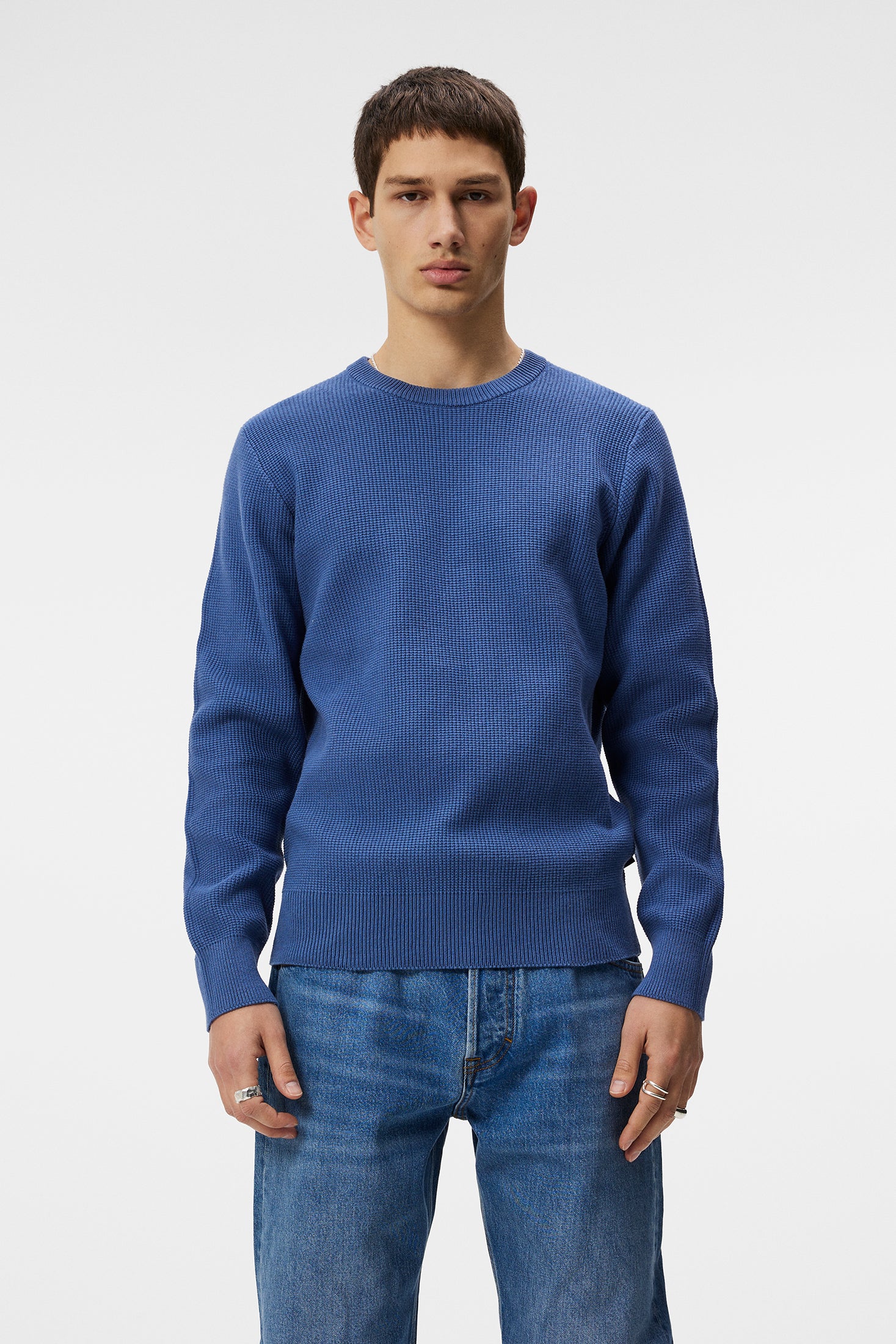 Arthur Knit Org Cotton / Bijou Blue - Image 2