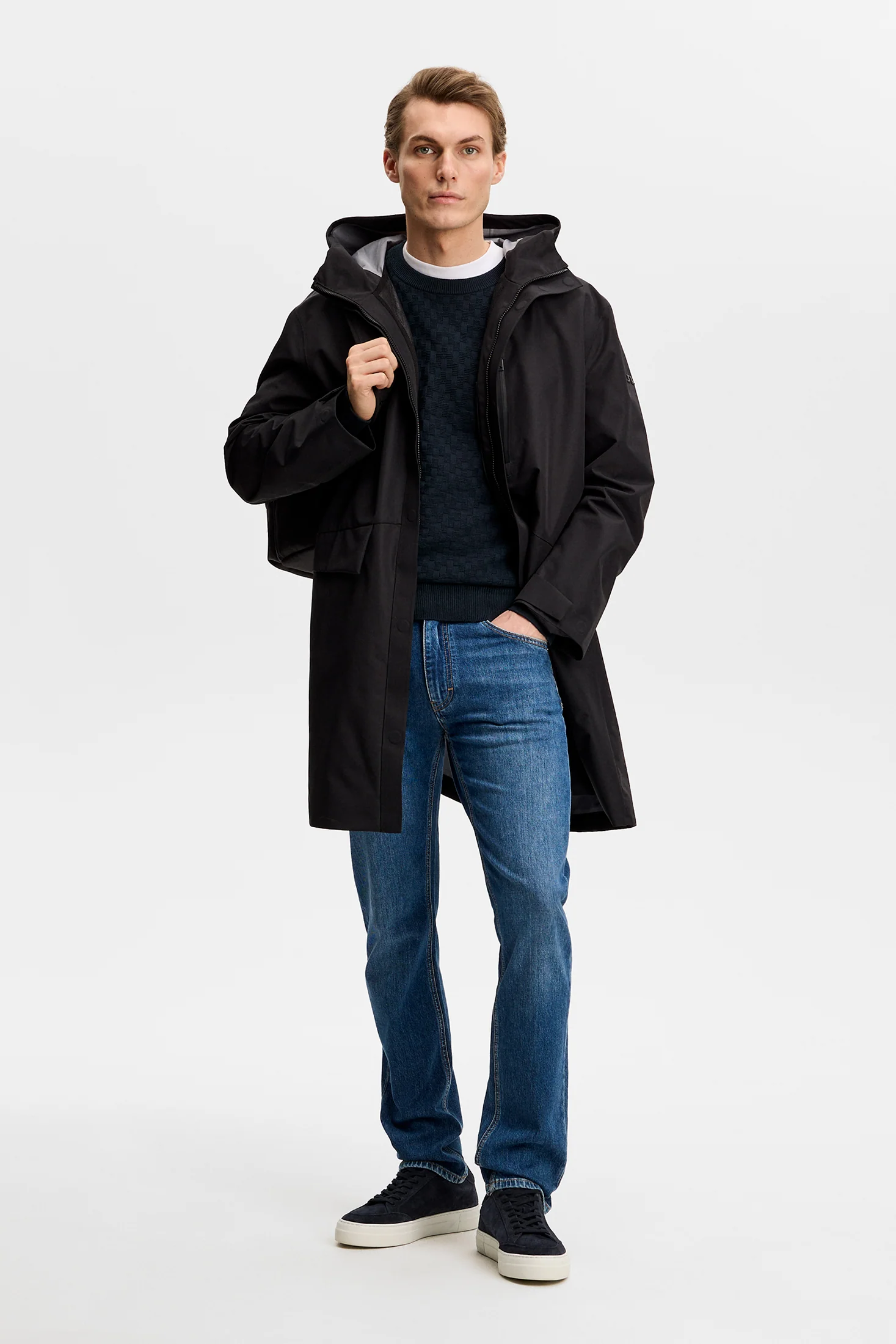 Arthur Knit Org Cotton / JL Navy - Image 4