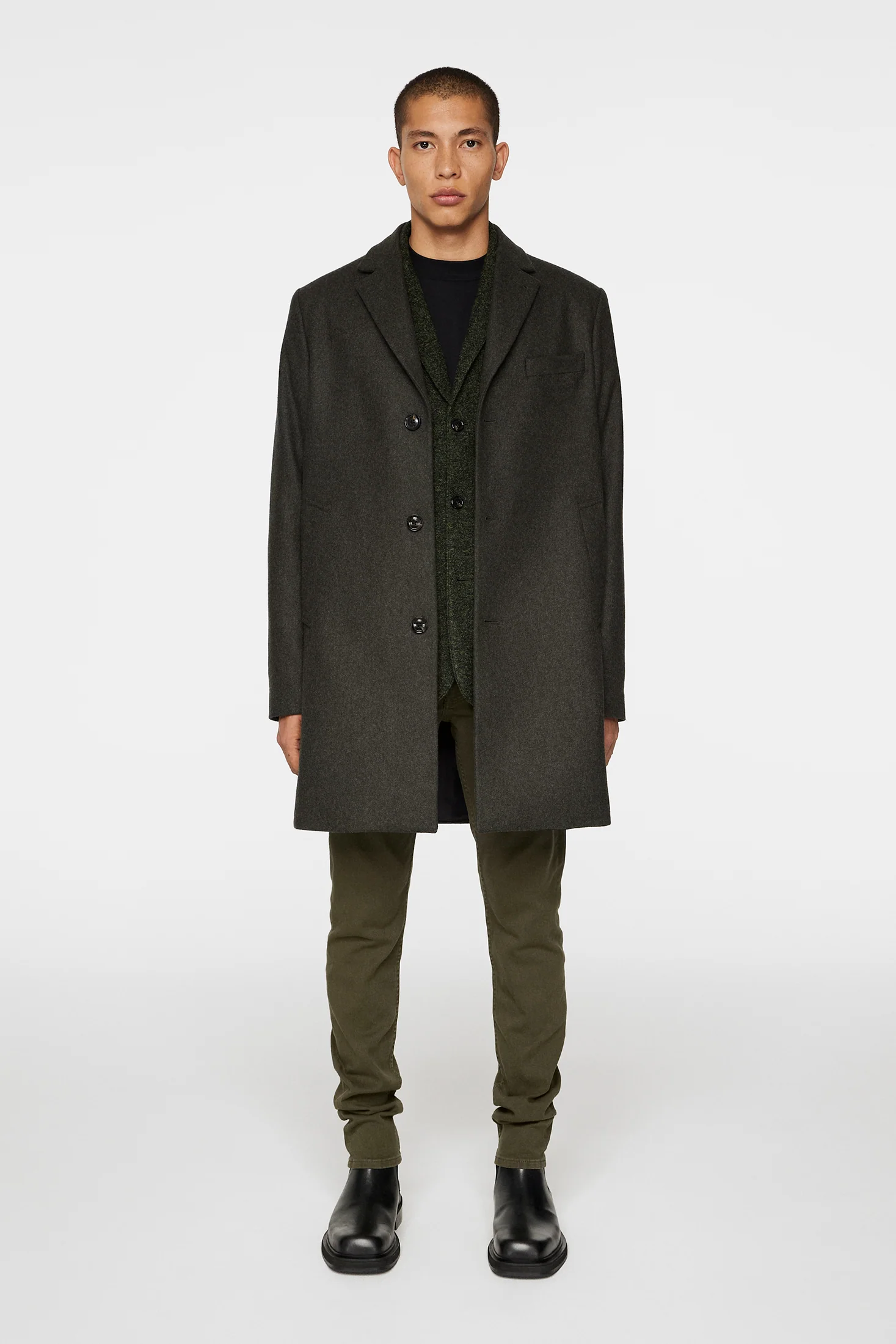 Artie Melton Coat / Forest Green - Image 4