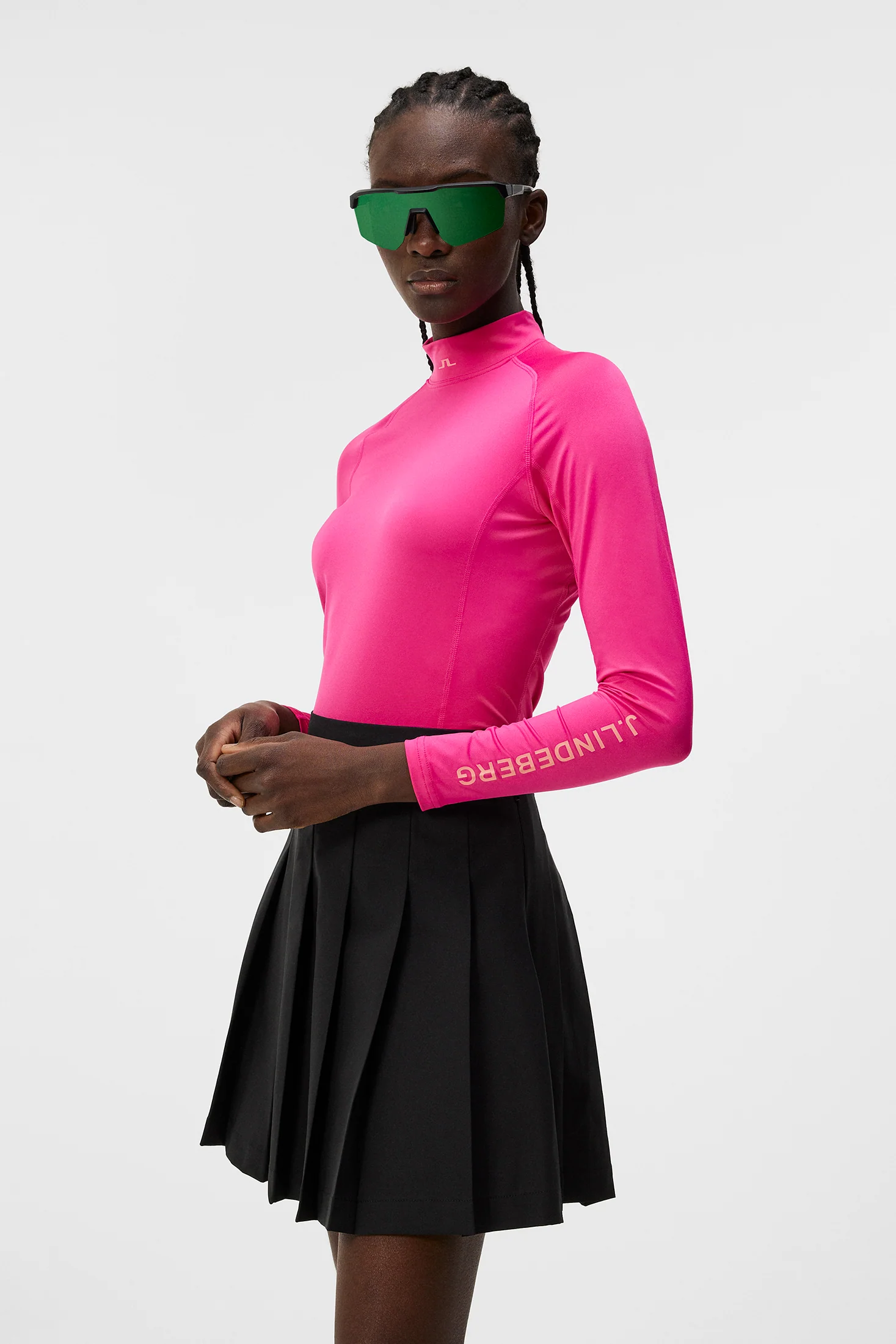 Asa Soft Compression Top / Fuchsia Purple - Image 2