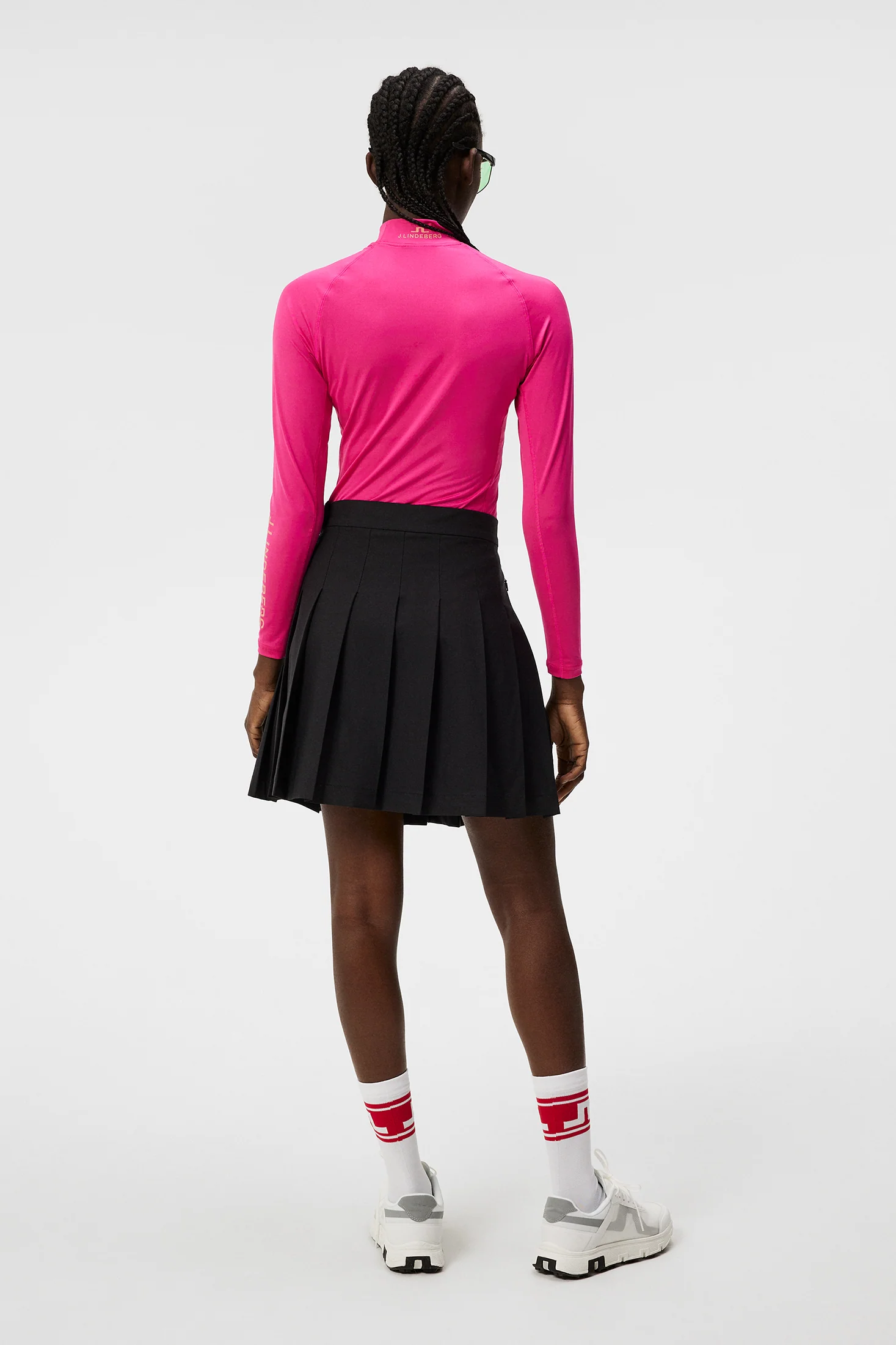 Asa Soft Compression Top / Fuchsia Purple - Image 3