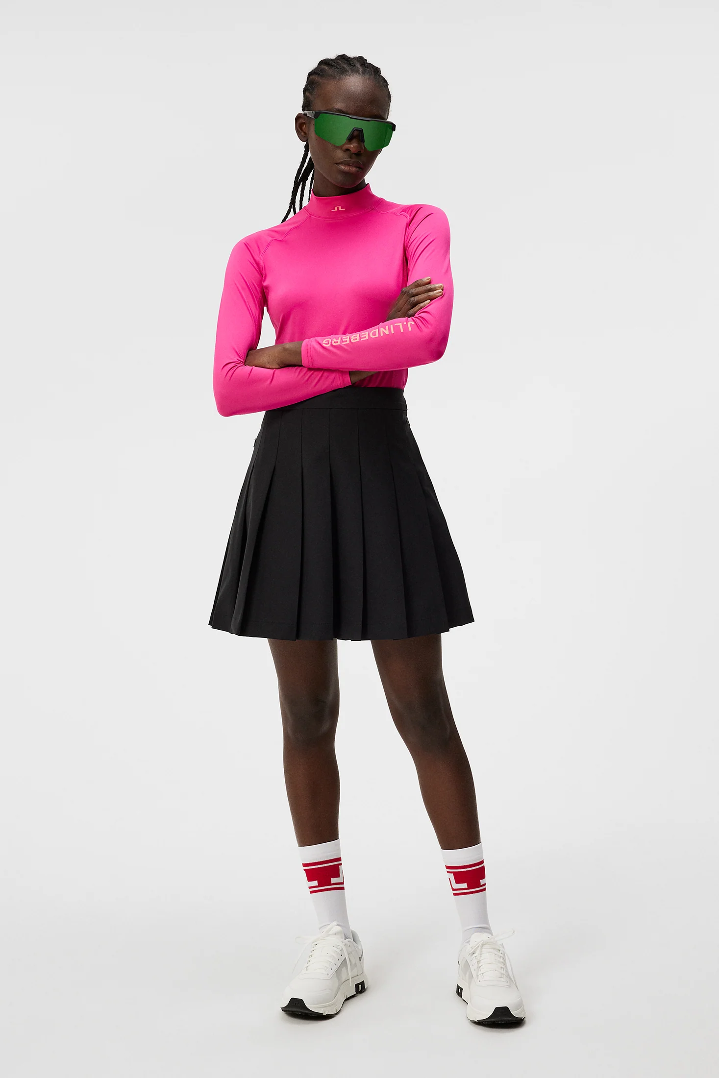 Asa Soft Compression Top / Fuchsia Purple - Image 4
