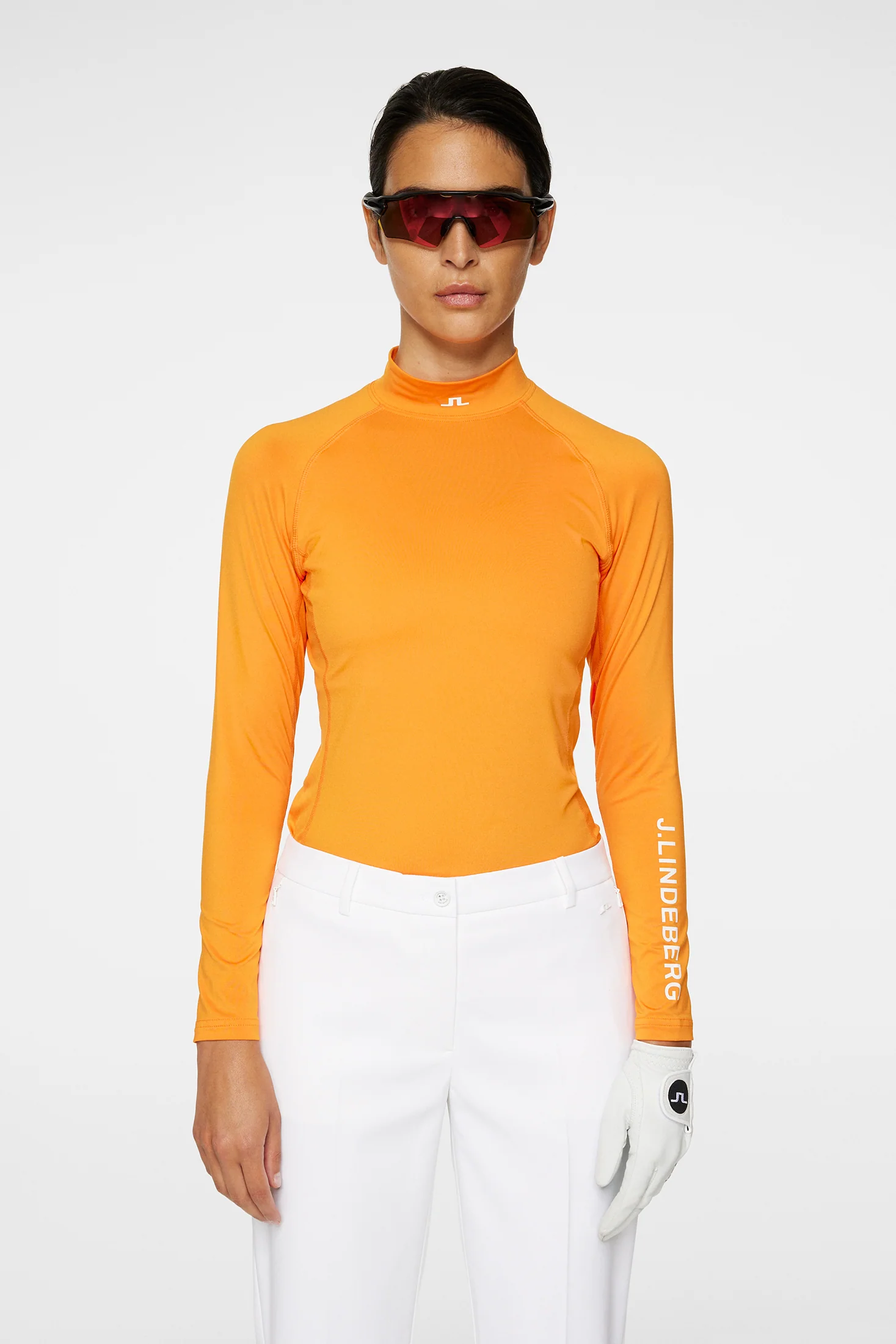 Asa Soft Compression Top / Persimmon Orange - Image 2