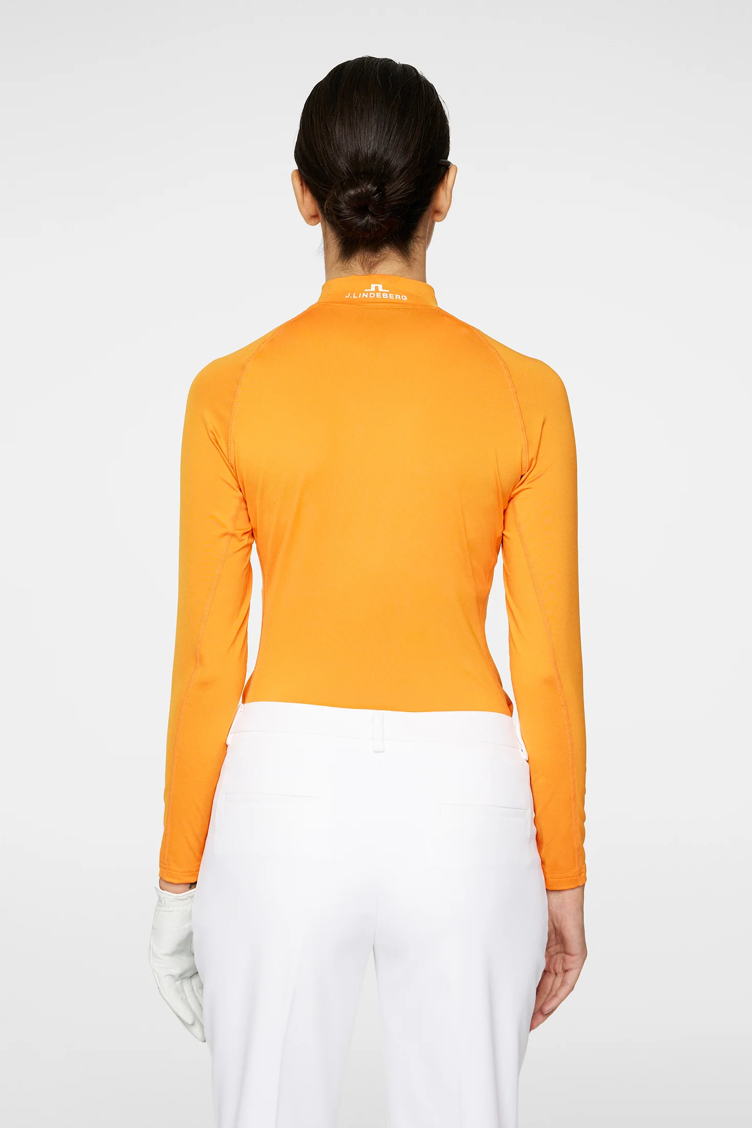 Asa Soft Compression Top / Persimmon Orange - Image 3