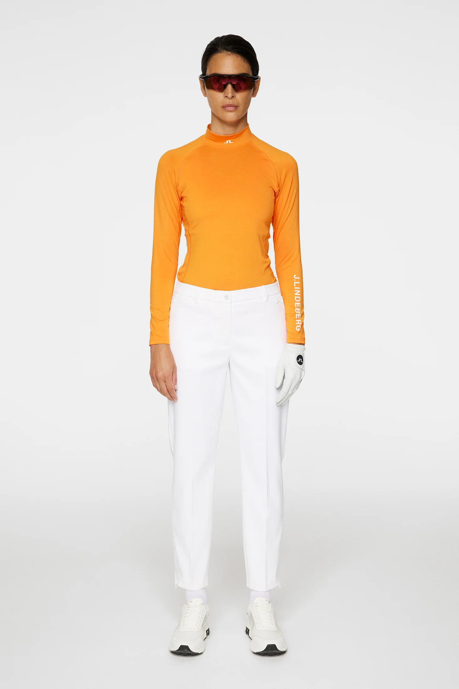Asa Soft Compression Top / Persimmon Orange - Image 4