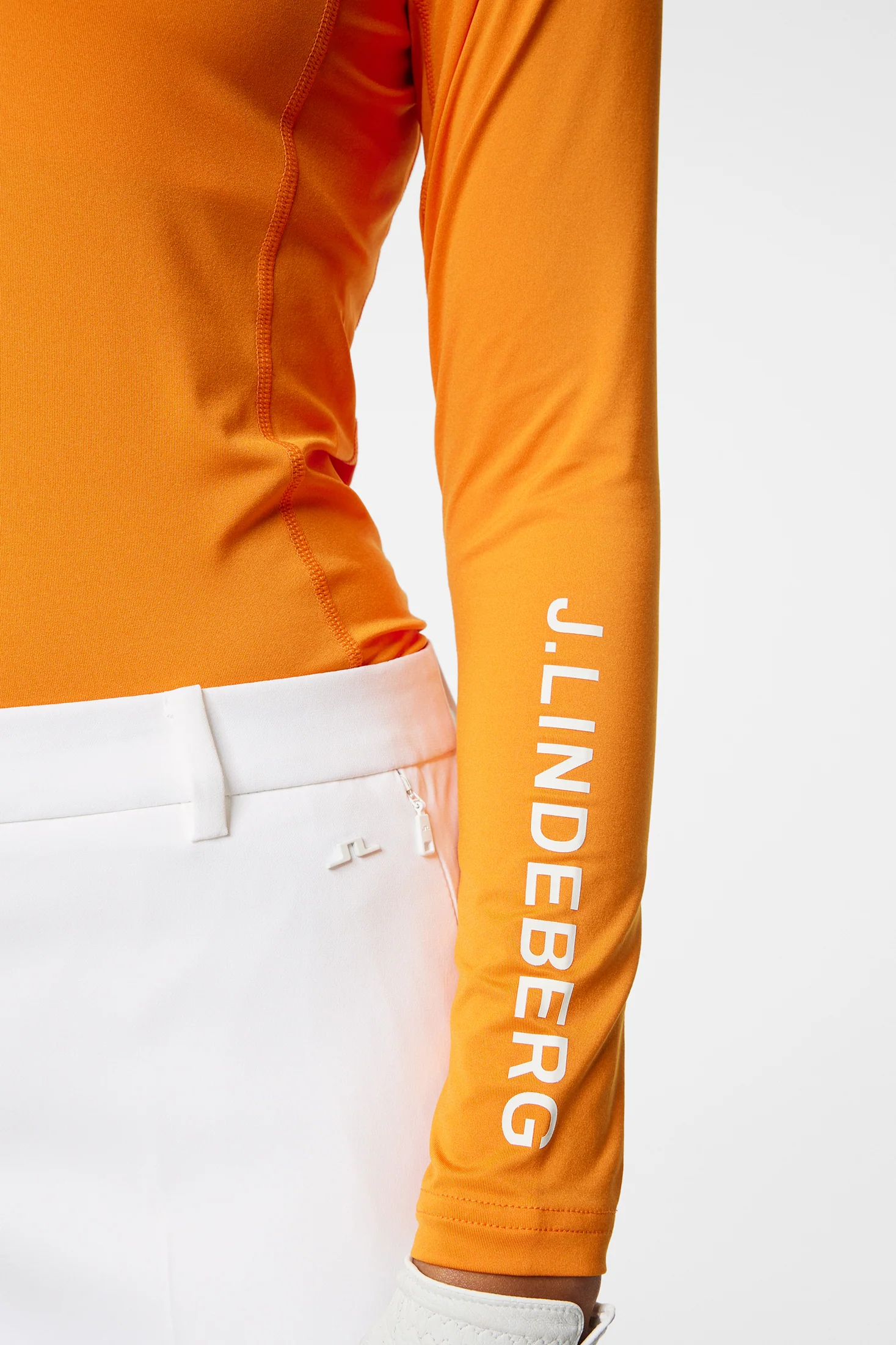 Asa Soft Compression Top / Persimmon Orange - Image 6