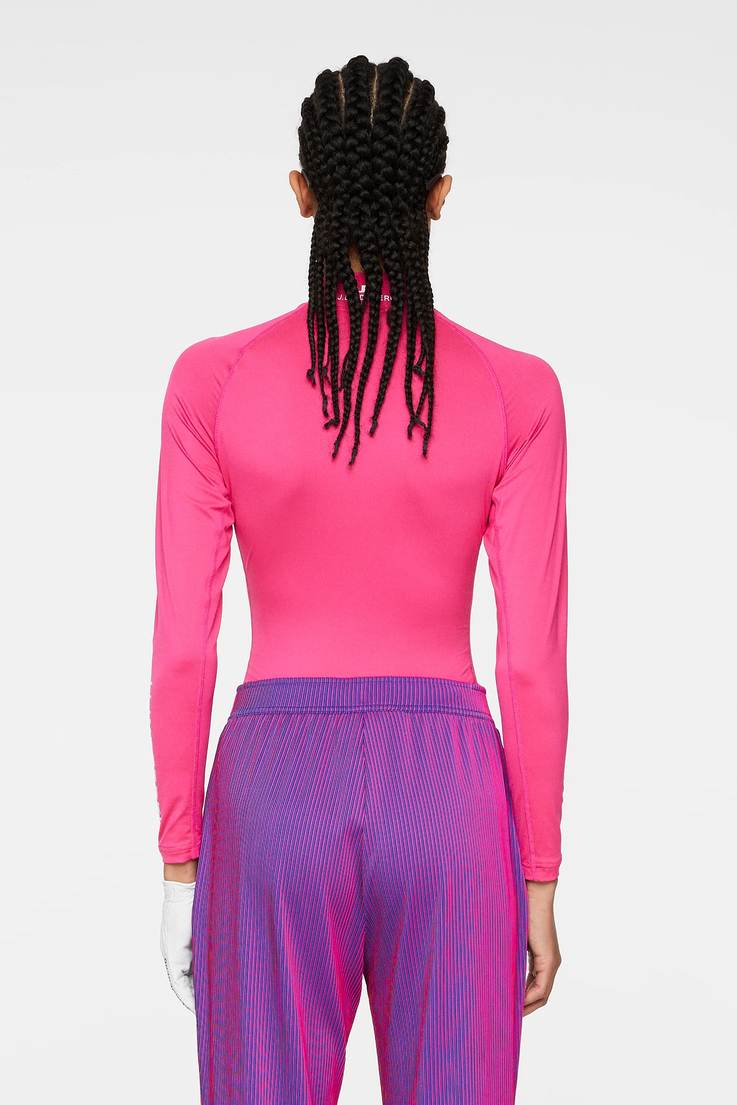 Asa Soft Compression Top / Pink Peacock - Image 3