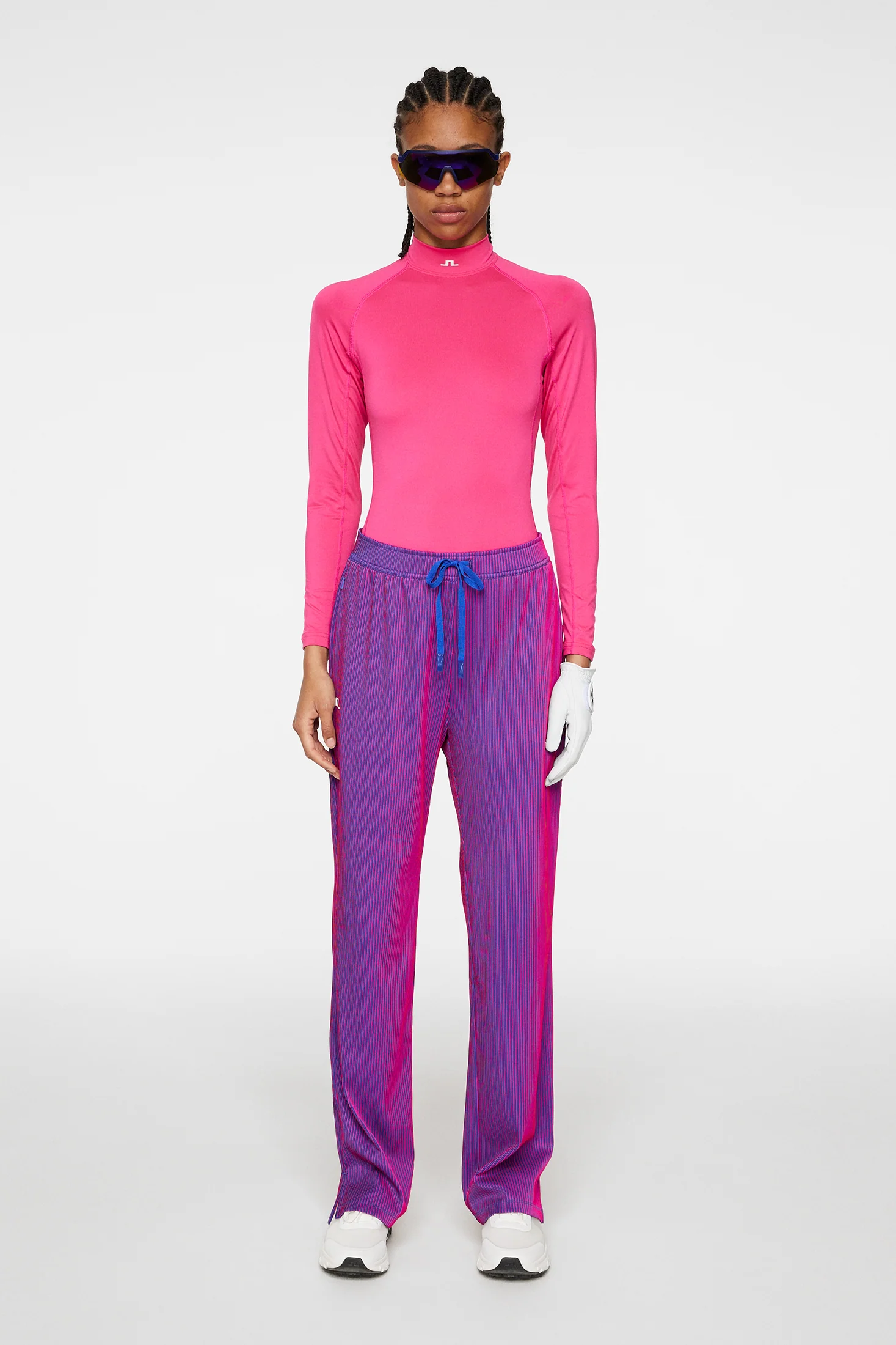 Asa Soft Compression Top / Pink Peacock - Image 4